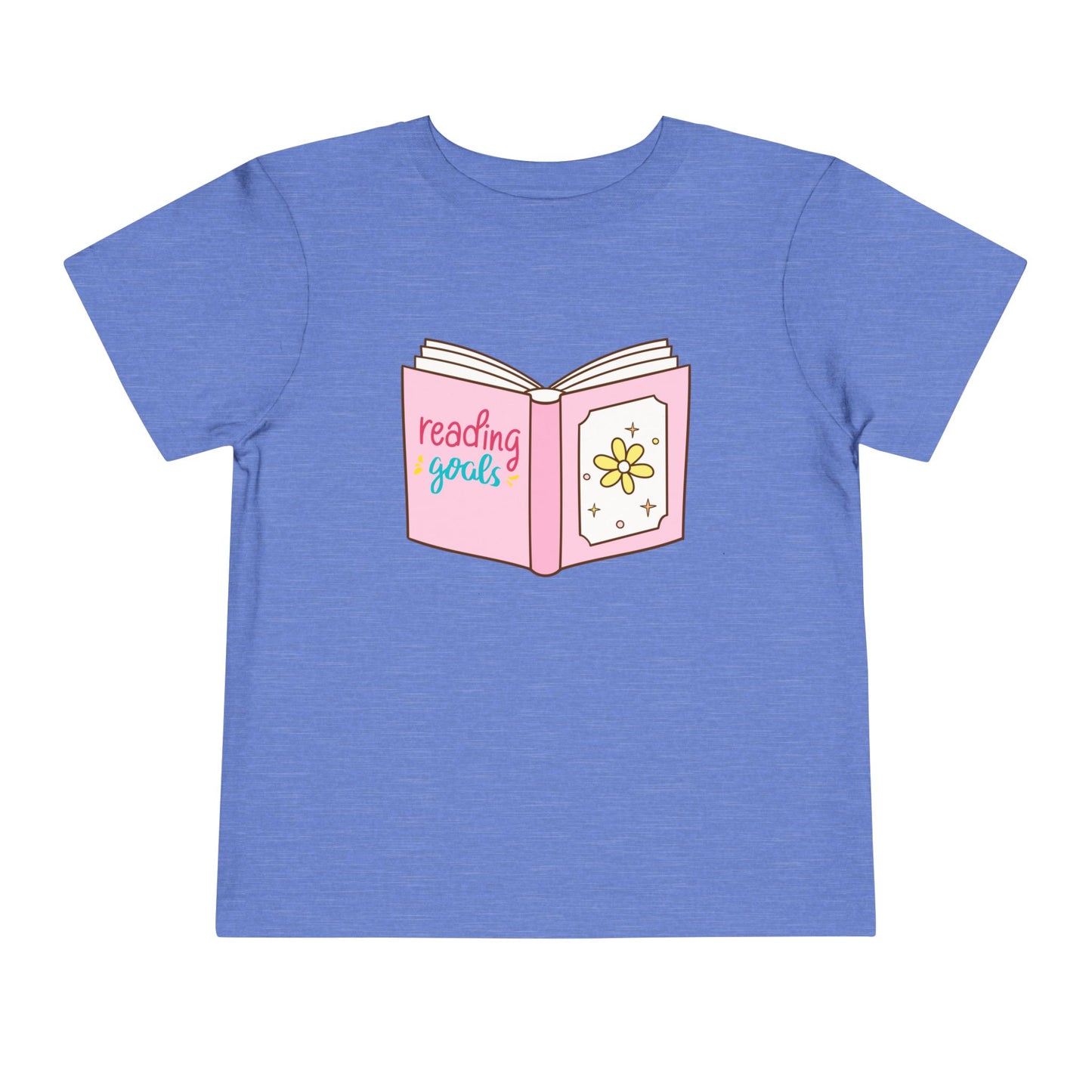 Toddler Reading Goals Tee – Sweet Style for Little Book Lovers