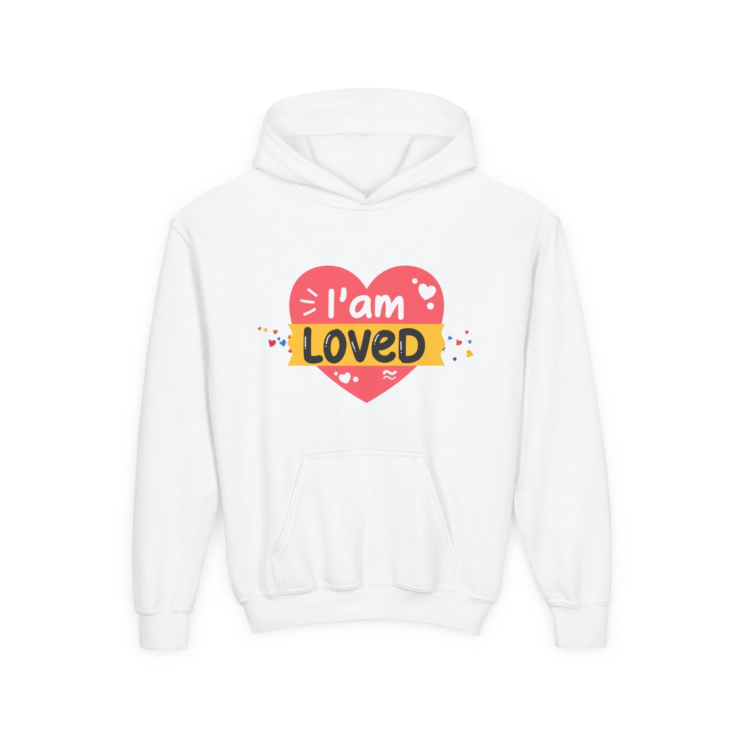Youth I Am Loved Hoodie – A Daily Reminder of Joy and Belonging