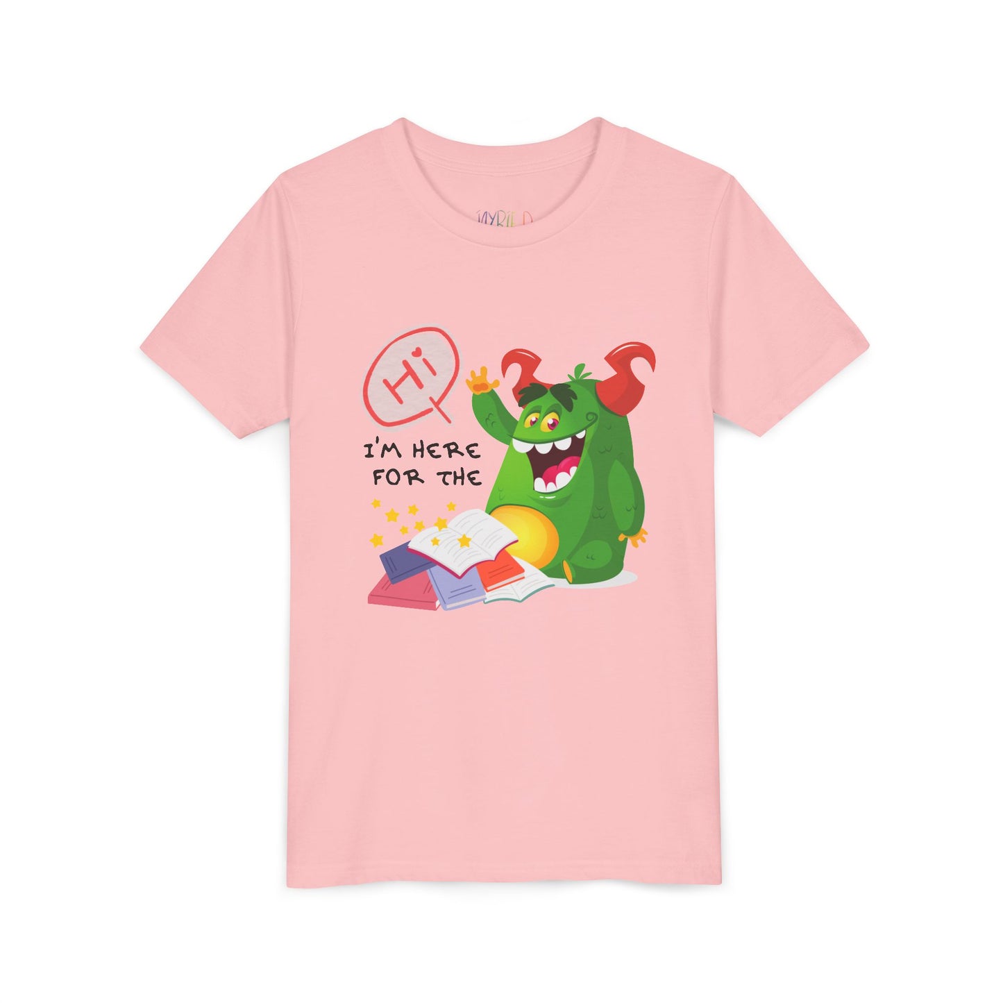 Youth Here for the Storytime Sparkles Tee
