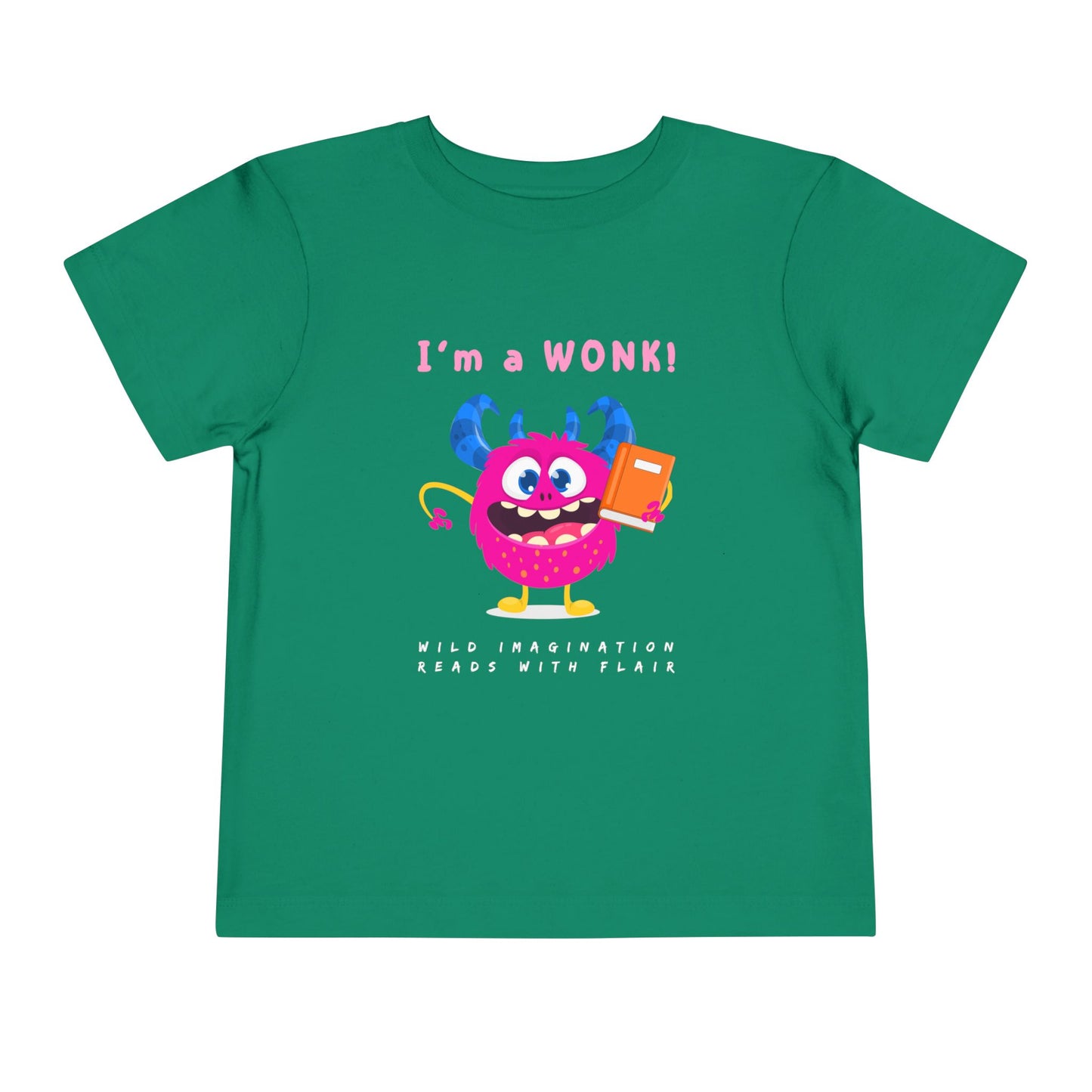 Toddler I’m a WONK! Imaginative Book Lover T-Shirt