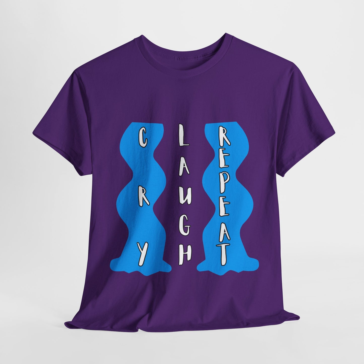 Teen/Adult Unisex Tee β Cry, Laugh, Repeat