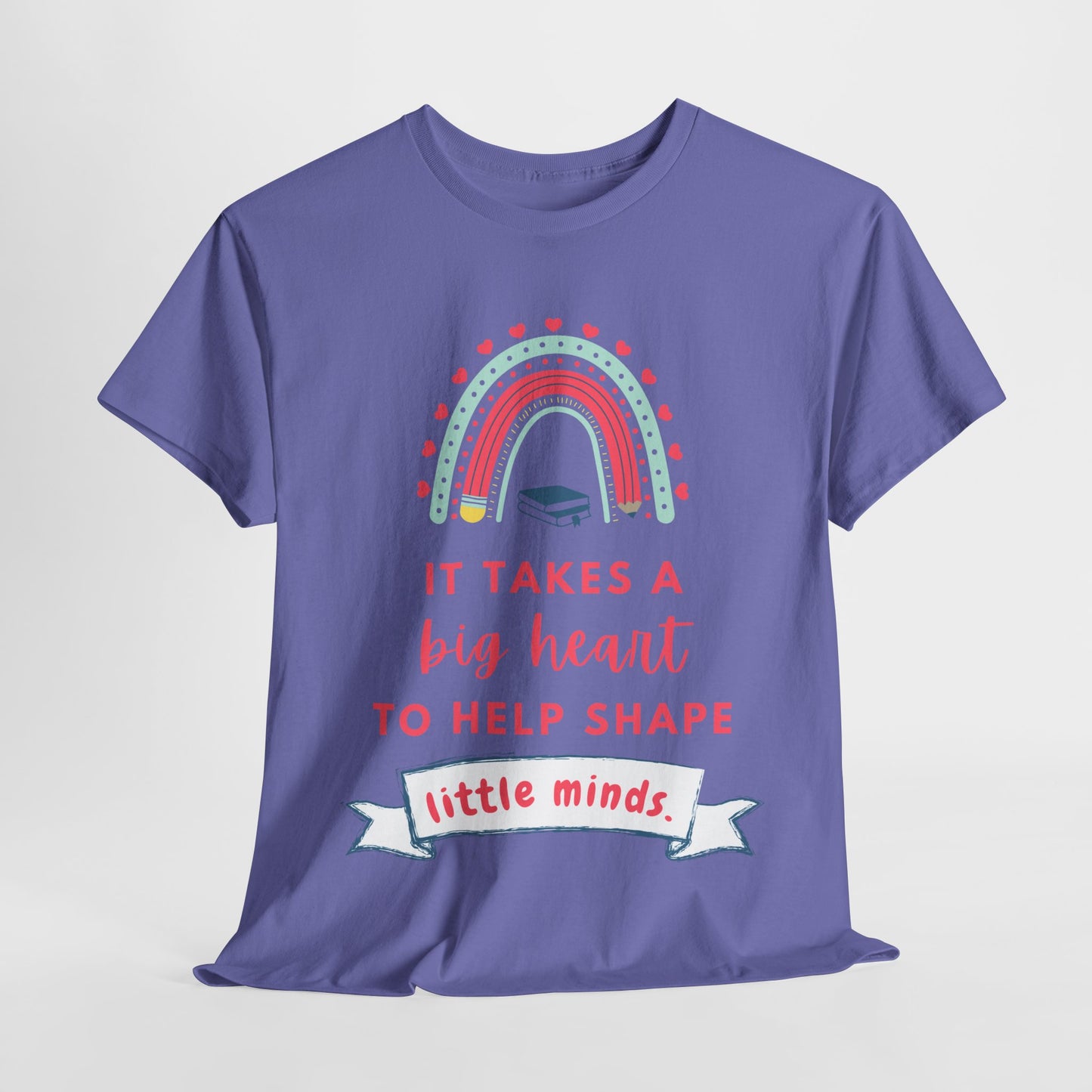 Teen/Adult Unisex Big Heart, Little Minds Tee β Thoughtful Gift for Teachers & Caregivers