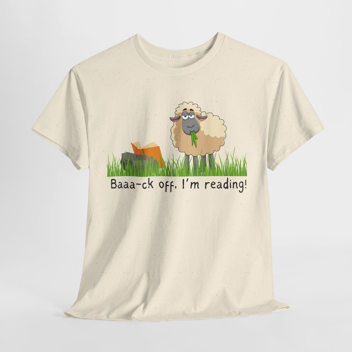 Teen/Adult Unisex Baaa-ck Off Tee – For Fiercely Focused Readers