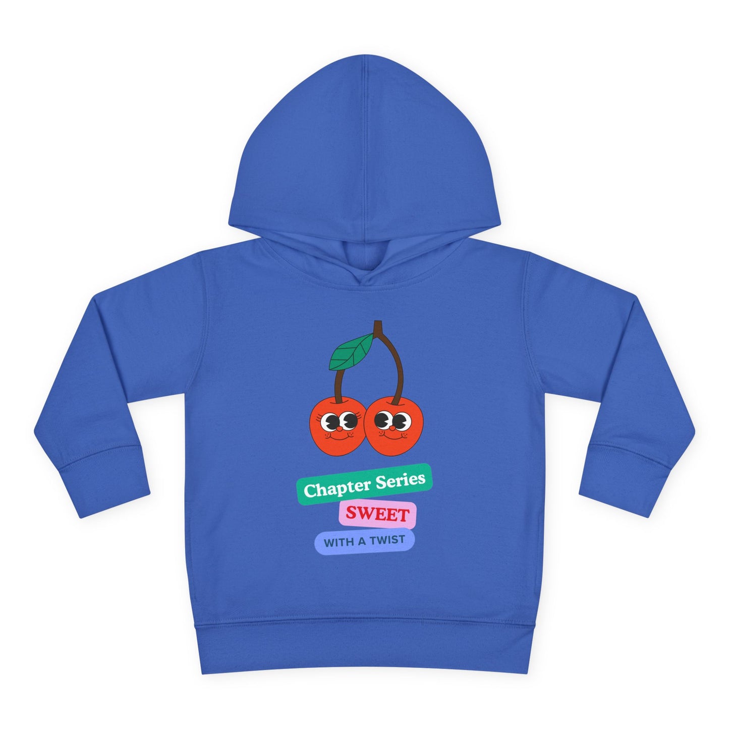 Toddler Sweet With a Twist Hoodie – Cherry Chapter Series Design