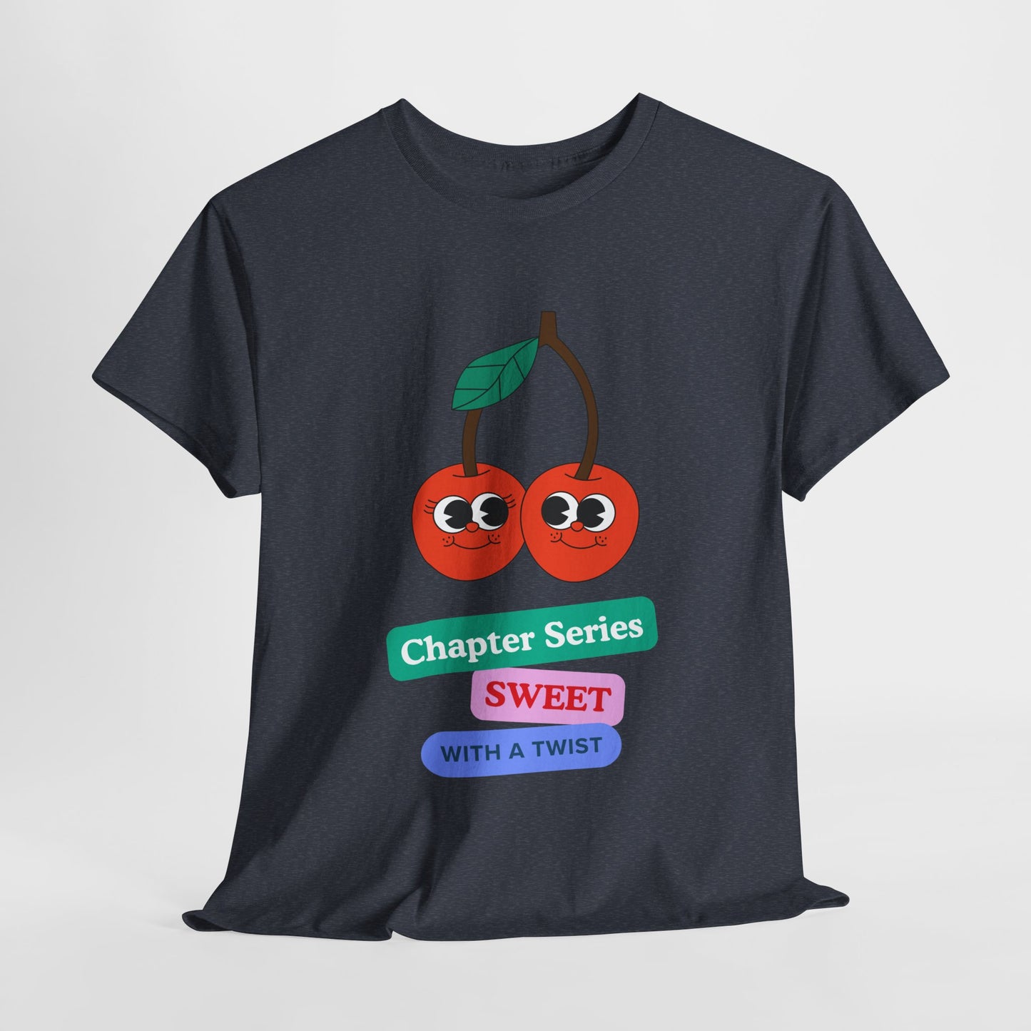 Teen/Adult Unisex Chapter Series – Sweet With a Twist Tee – A Juicy Pick for Book Series Fans