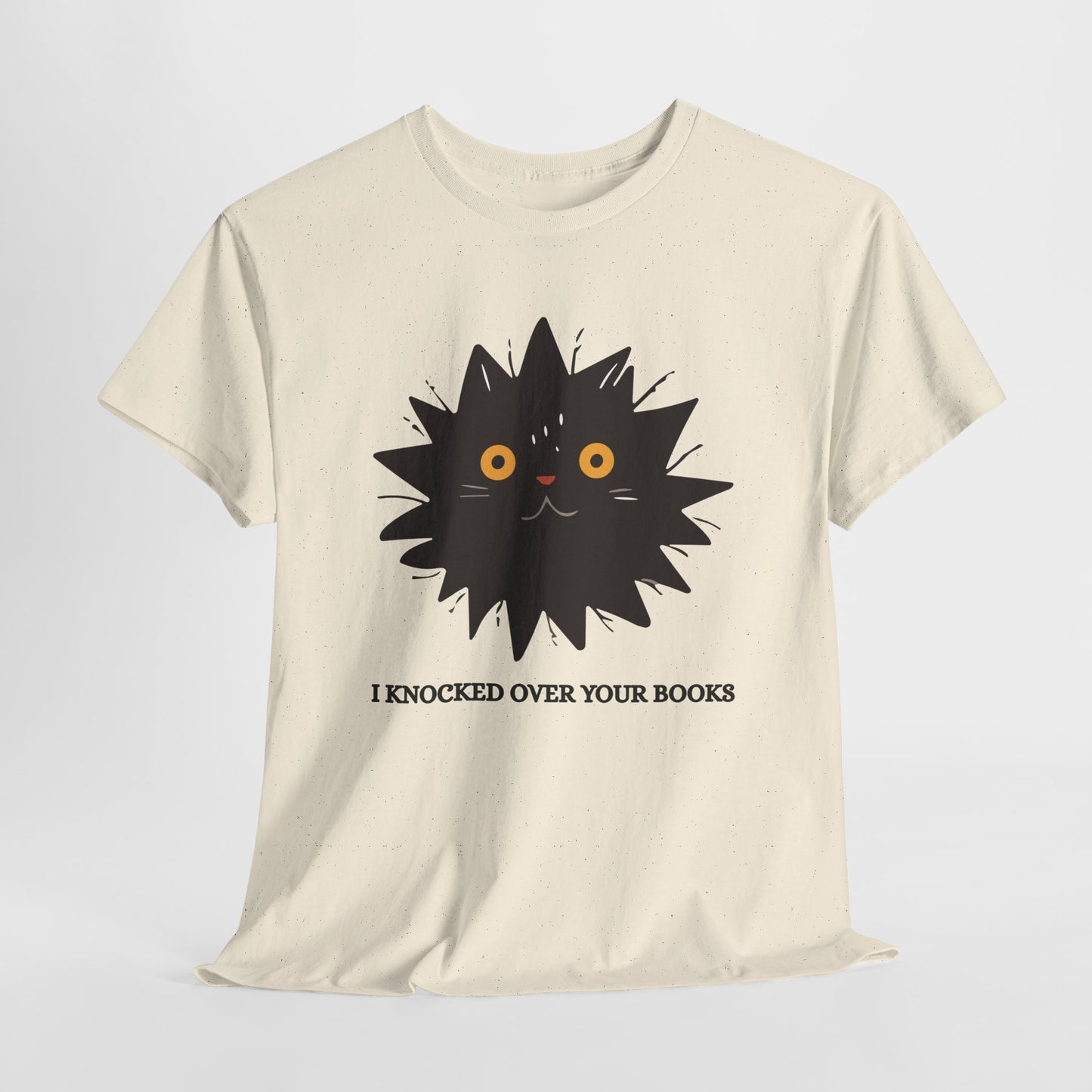 Teen/Adult Unisex Book Wrecker Cat Tee – Oops…