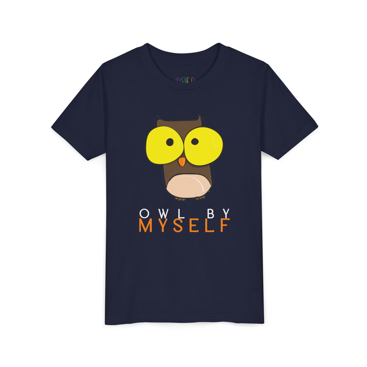 Youth Owl By Myself Tee – Big Eyes, Big Feels, Big Style