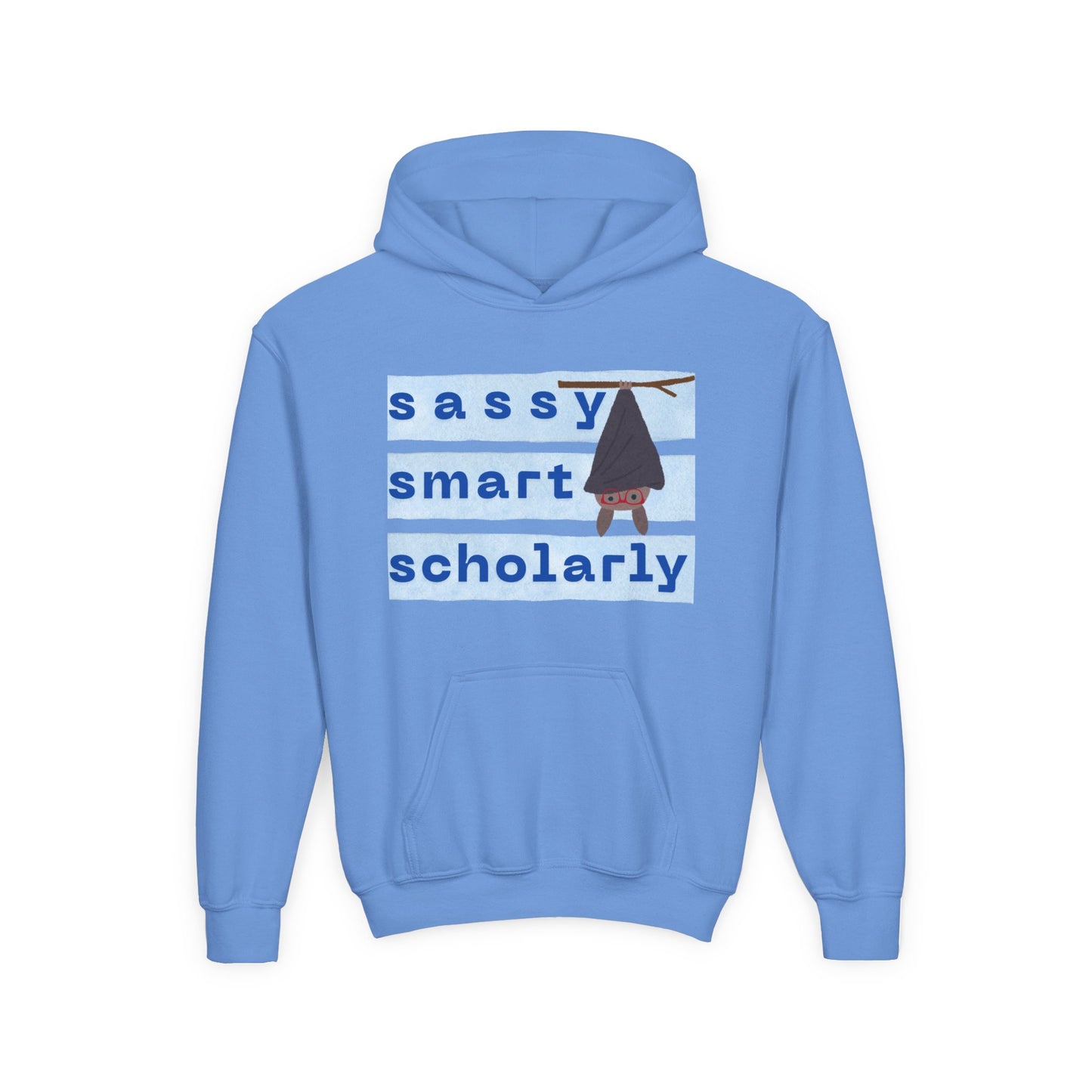 Youth Sassy Smart Scholarly Hoodie – Style Meets Brainpower!