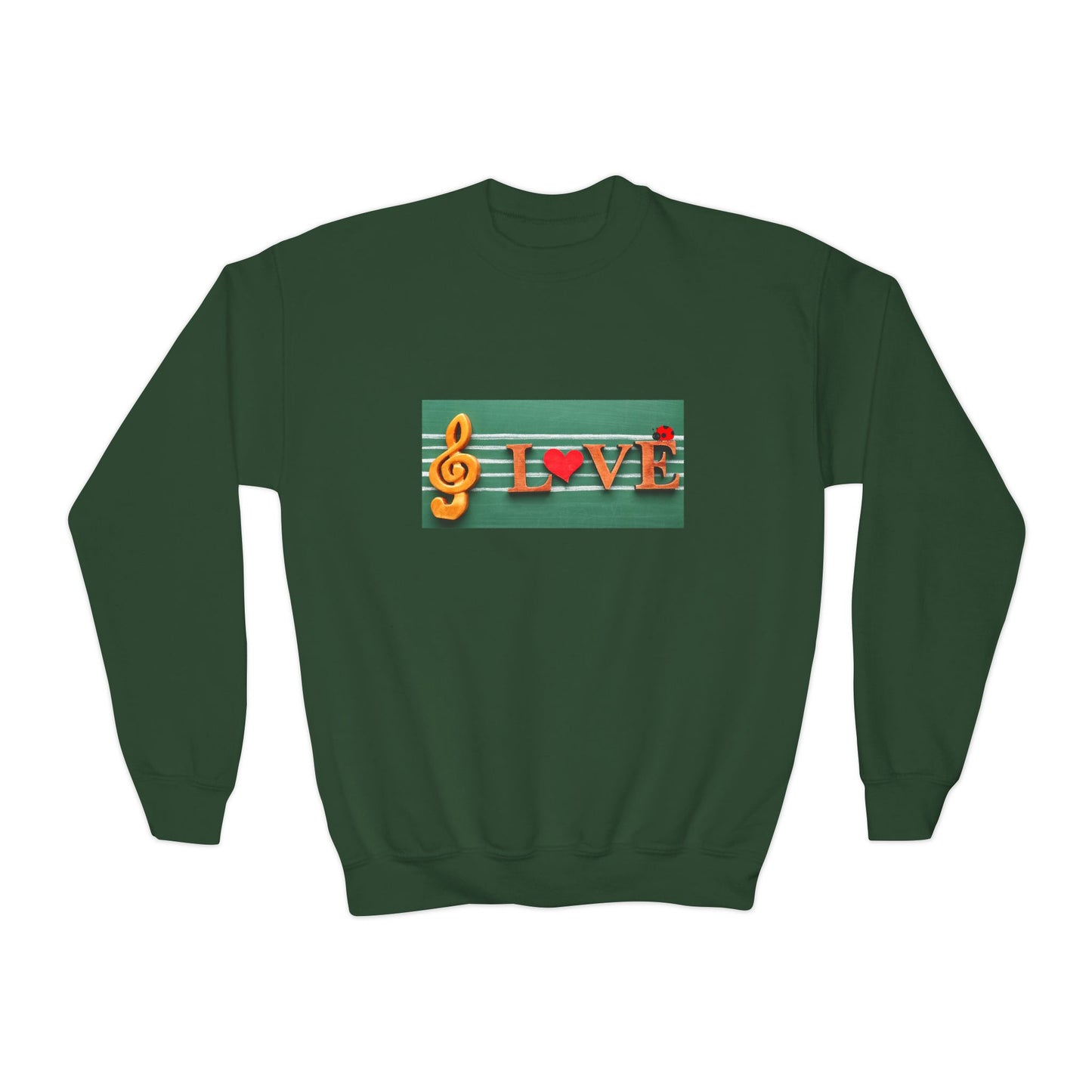Youth Music Love Sweatshirt – Notes of Joy & Harmony