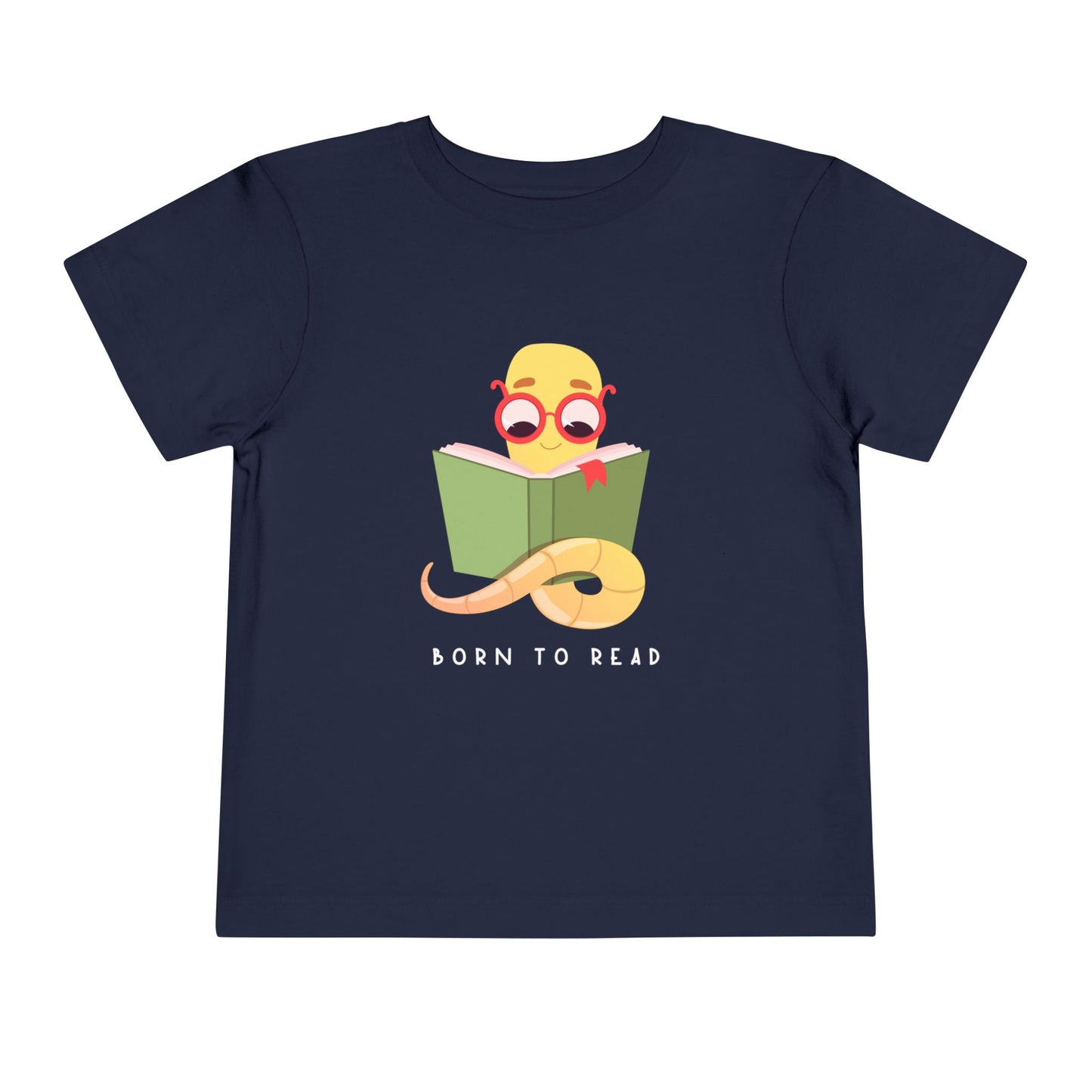 Toddler Born to Read Tee β Sweet Bookworm Style for Early Readers