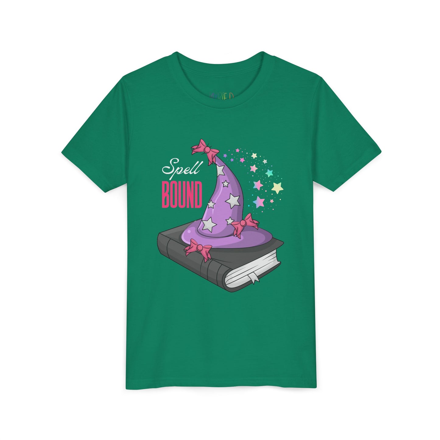 Youth Spell Bound Tee – Halloween Shirt for Book-Loving Kids