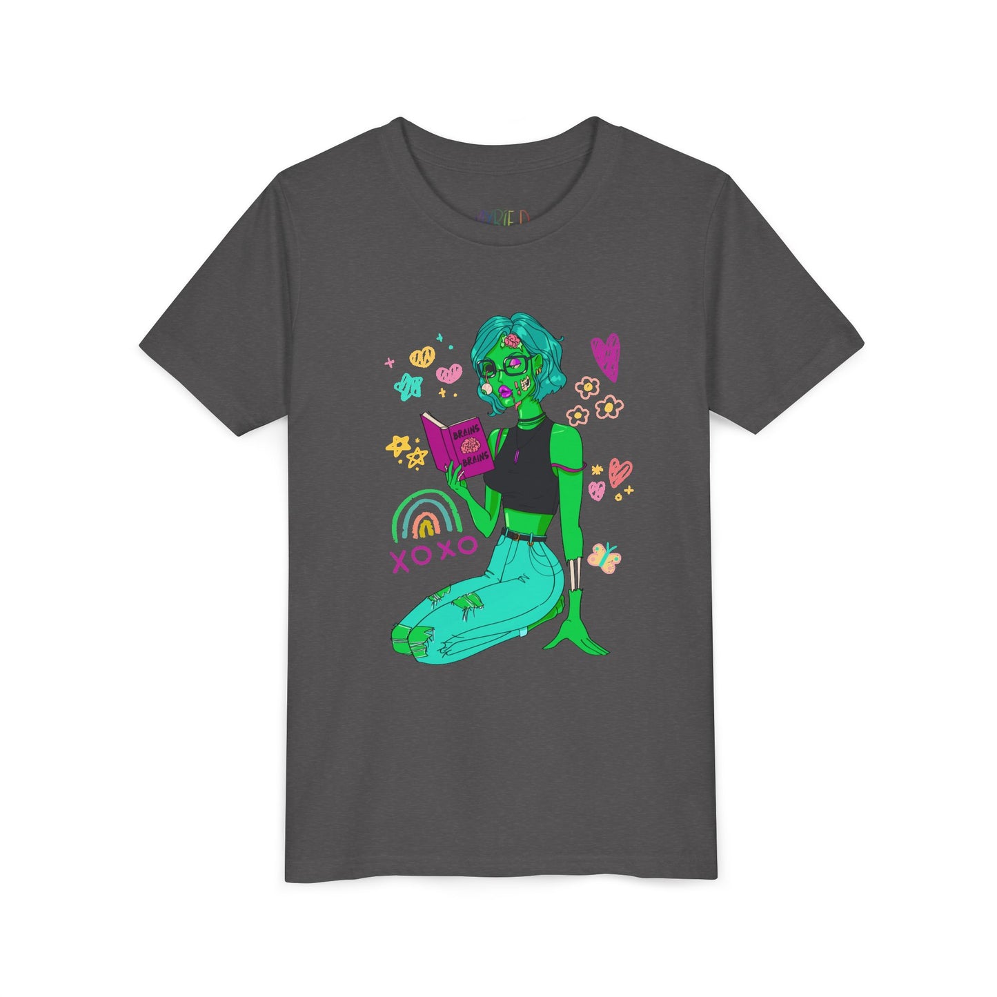 Youth Reading in Style – Zombie Girl Tee