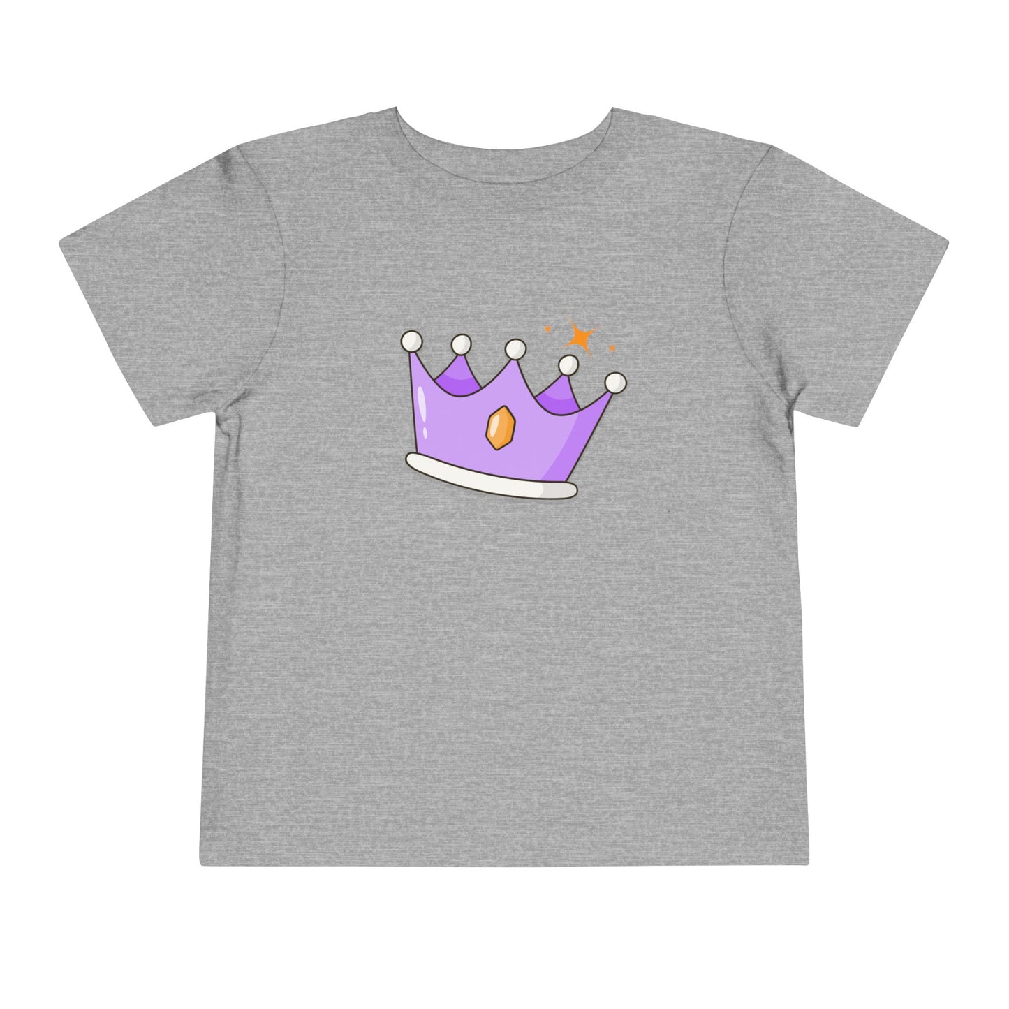Toddler Royal Sparkle Tee β Crowned Cuteness for Little Royals