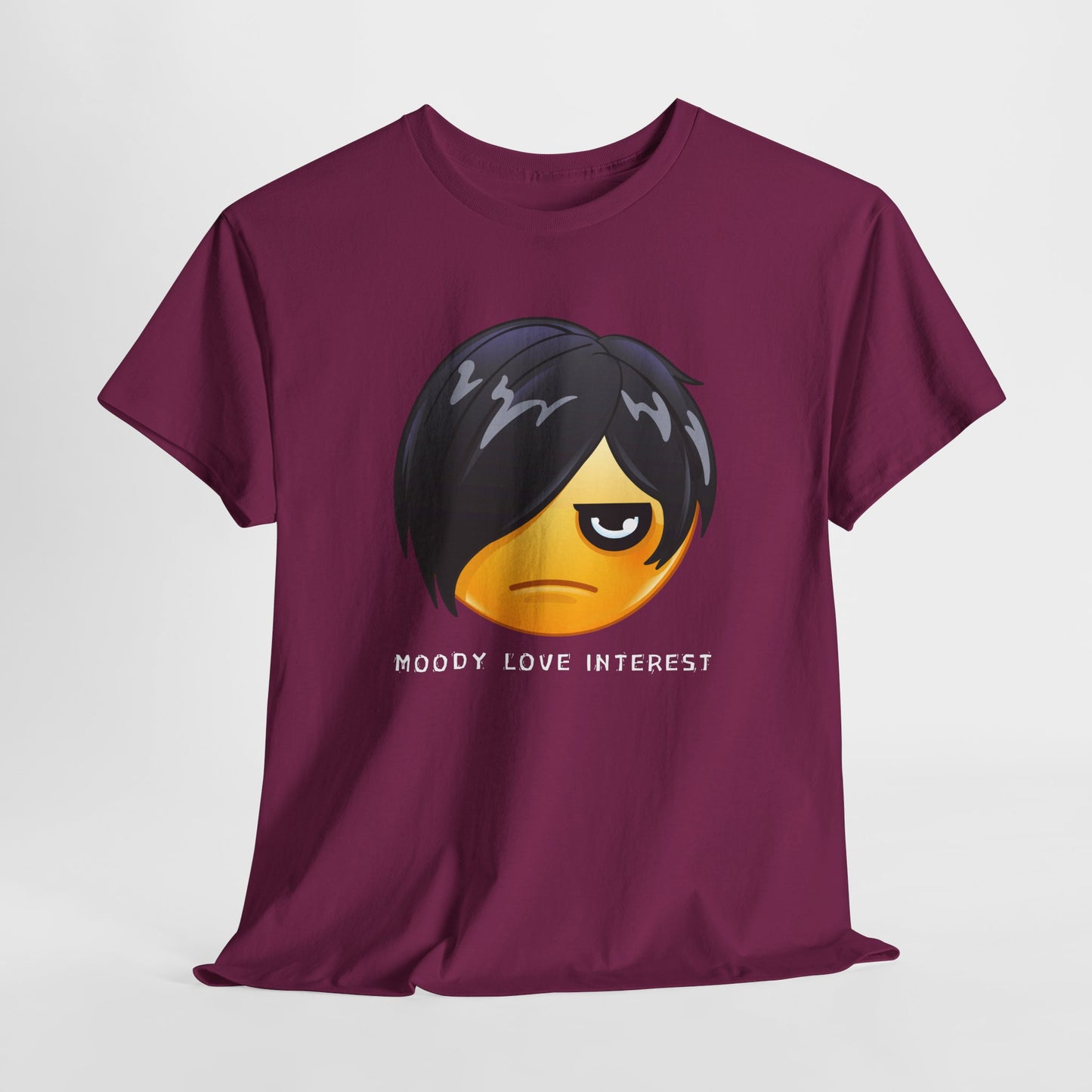 Teen/Adult Unisex Moody Love Interest Tee – Brood First, Kiss Later