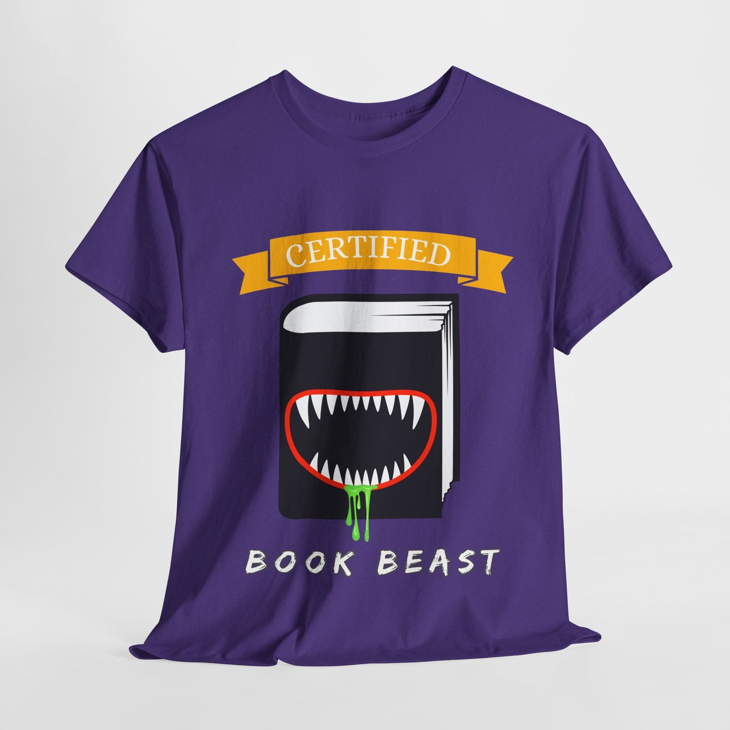 Teen/Adult Unisex Certified Book Beast Tee
