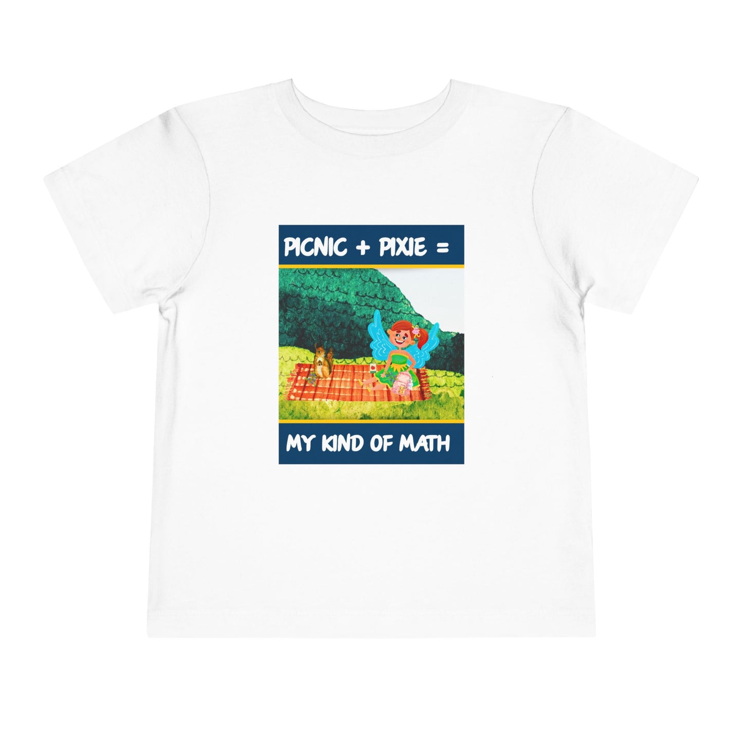 Toddler My Kind of Math Tee – Mei-Mei Picnic Shirt for Imaginative Thinkers