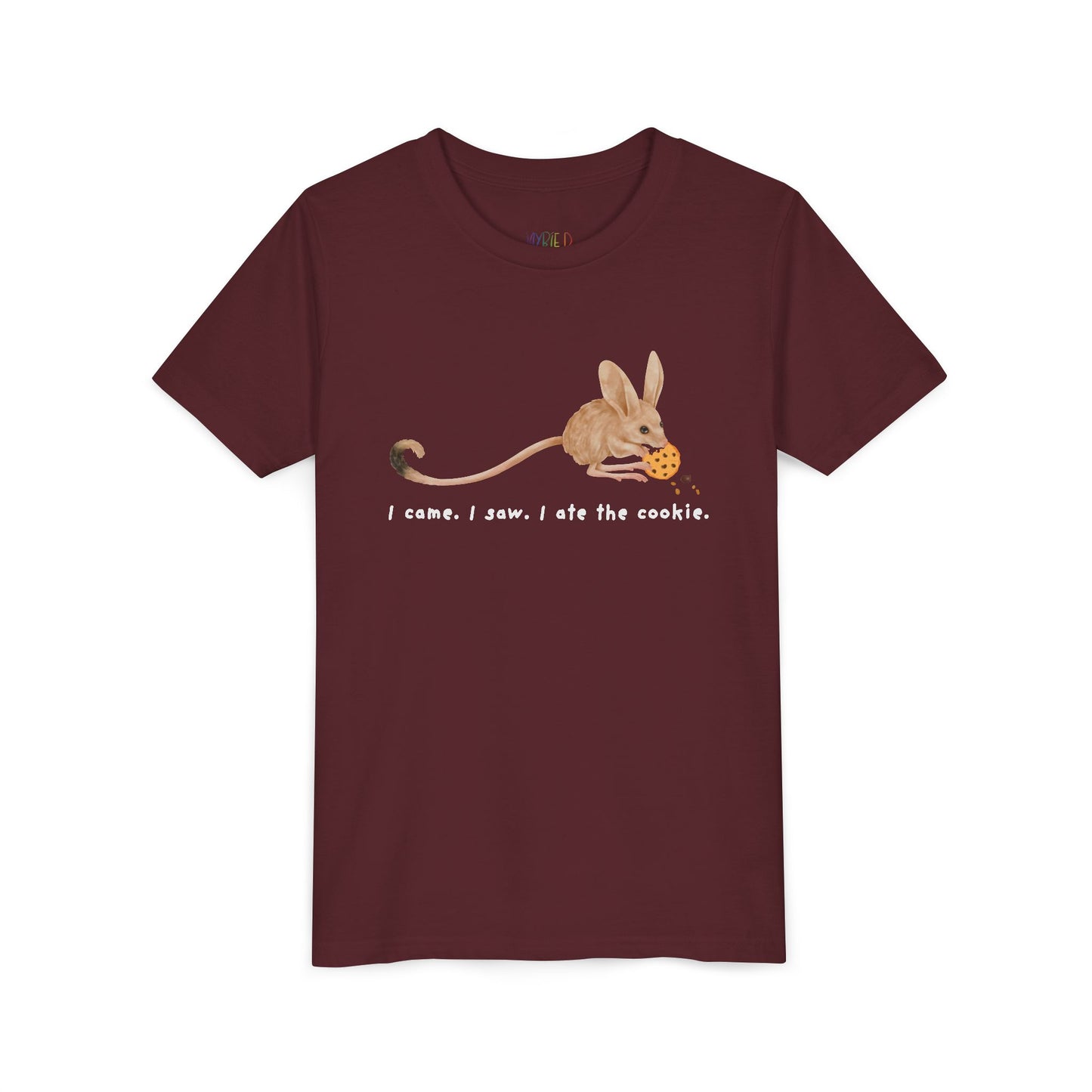 Youth I Came. I Saw. I Ate the Cookie. Tee – Zero Regrets, Full Belly