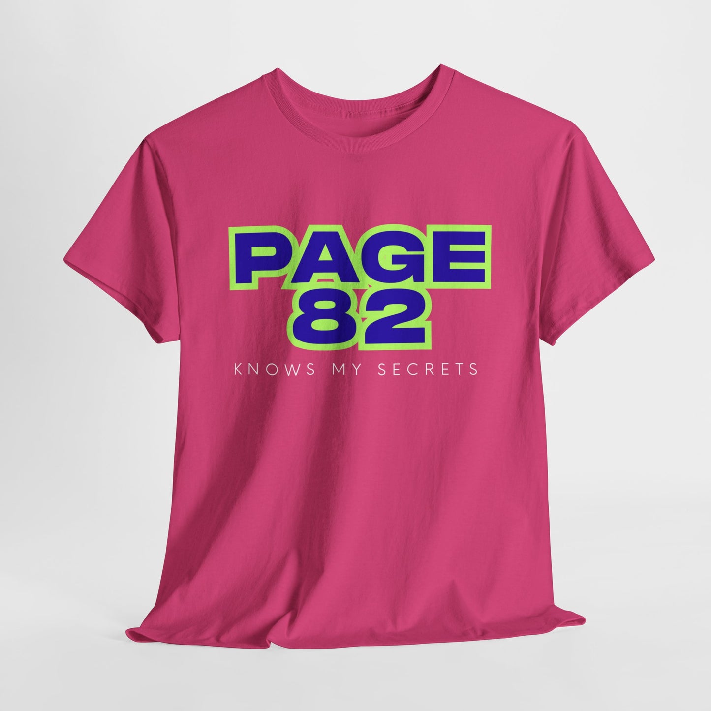 Teen/Adult Unisex Tee β Page 82 Knows My Secrets