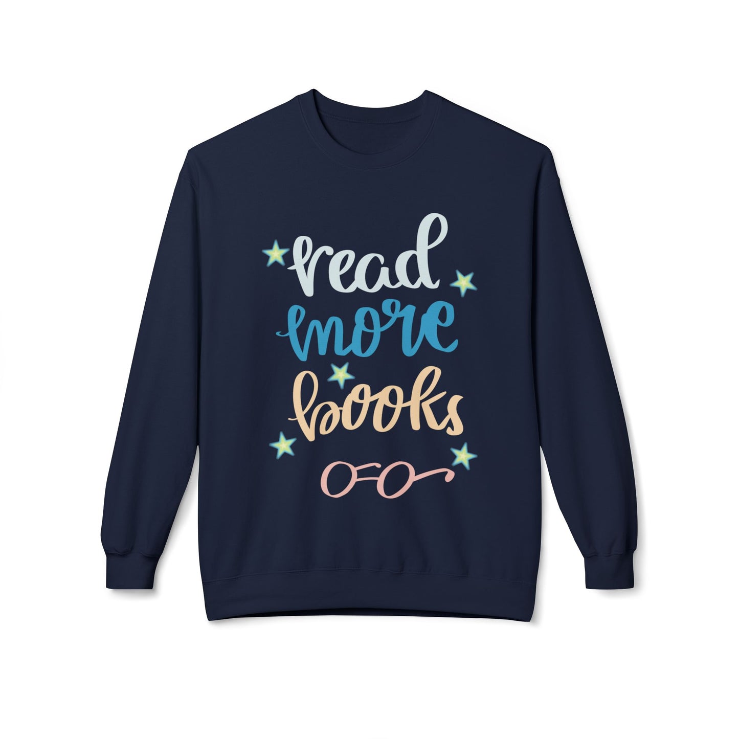Teen/Adult Unisex Read More Books Sweatshirt β Cozy Literary Reminder