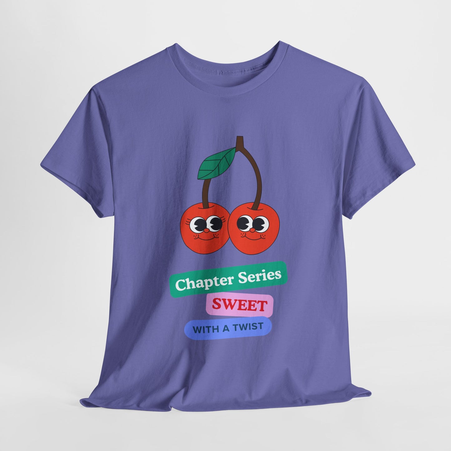Teen/Adult Unisex Chapter Series – Sweet With a Twist Tee – A Juicy Pick for Book Series Fans