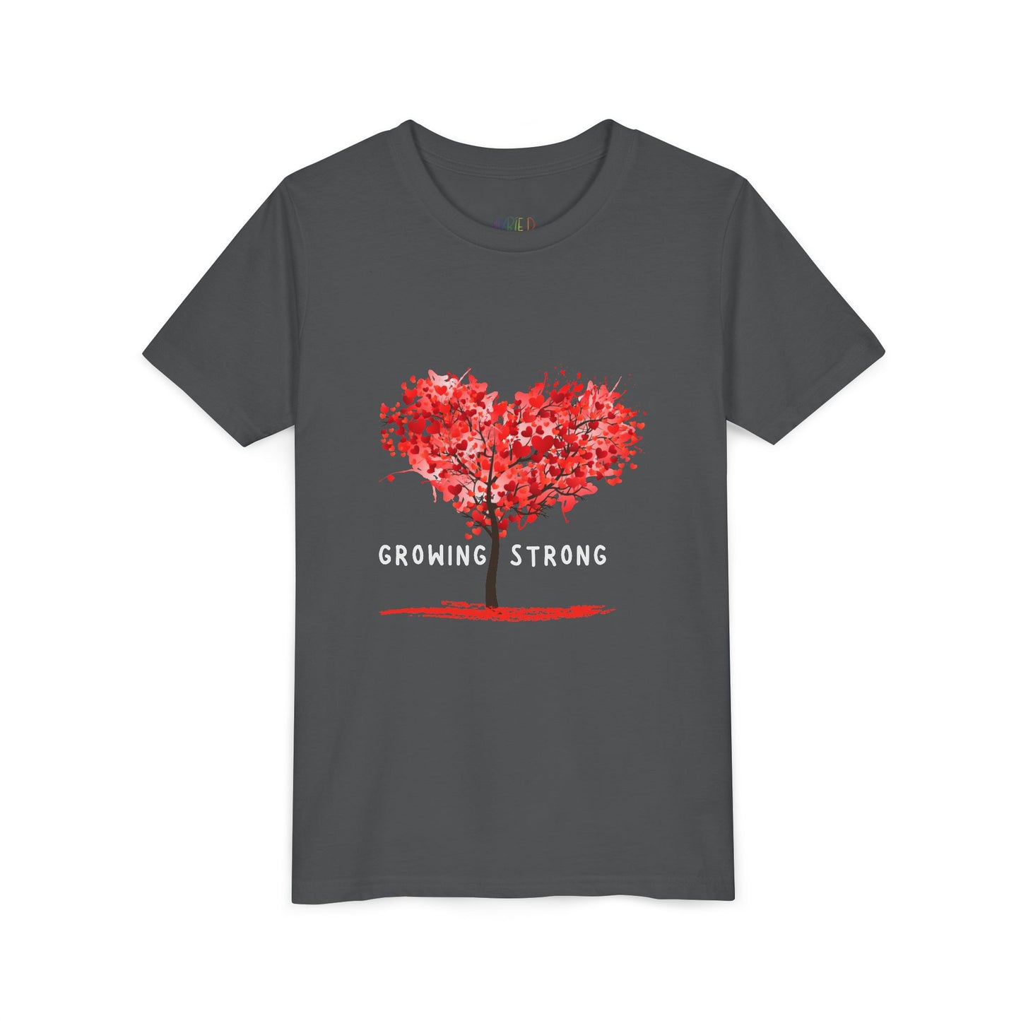 Youth Growing Strong Tee – Encouraging Growth with Every Wear
