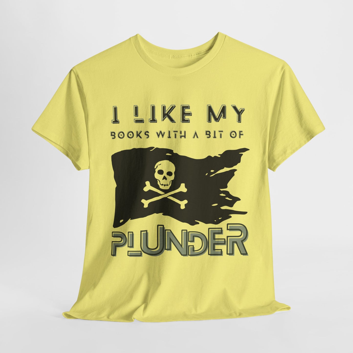 Teen/Adult Unisex “Bit of Plunder” Tee – For Bookish Buccaneers