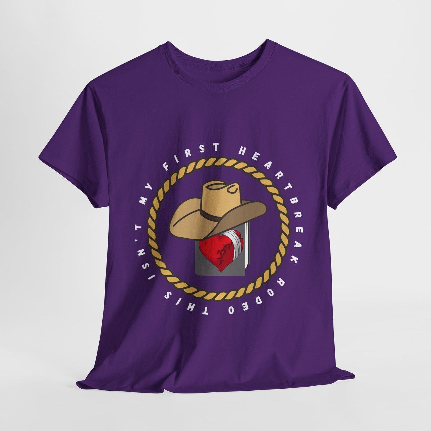 Teen/Adult Unisex Tee – This Isn’t My First Heartbreak Rodeo