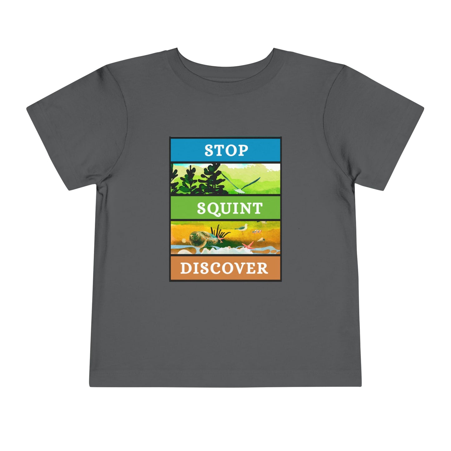 Toddler Stop Squint Discover Tee β Outdoor Explorer Shirt for Curious Kids