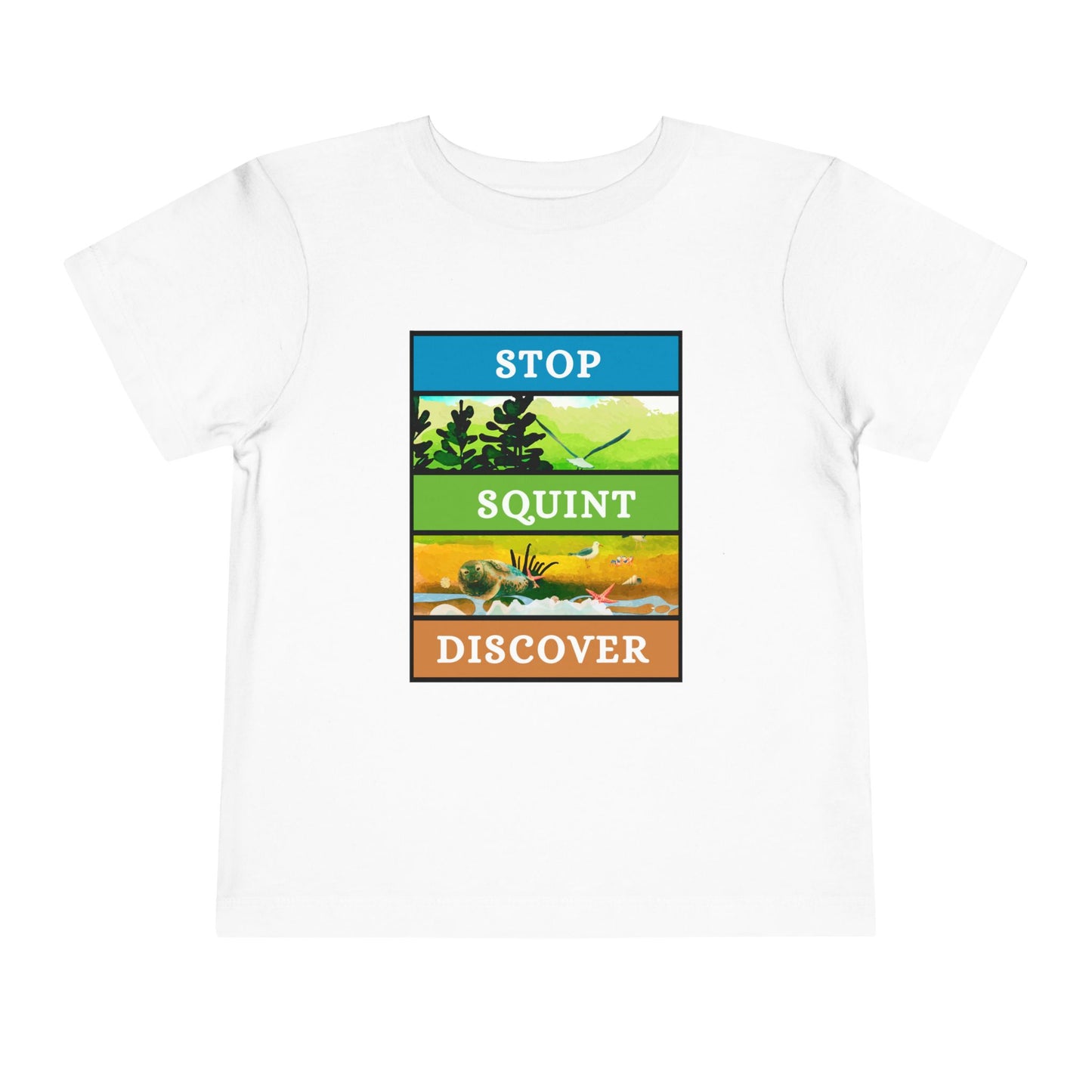 Toddler Stop Squint Discover Tee β Outdoor Explorer Shirt for Curious Kids