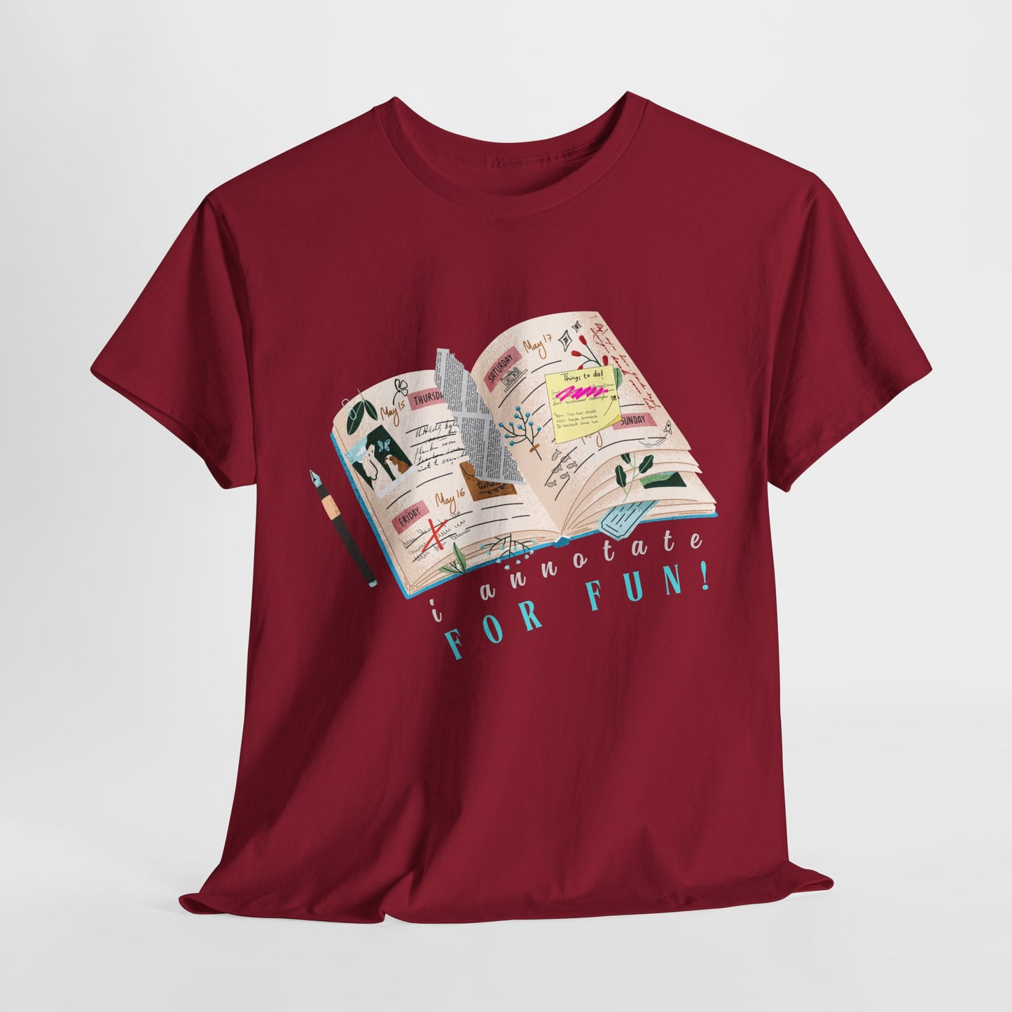 Teen/Adult Unisex Tee β I Annotate for Fun