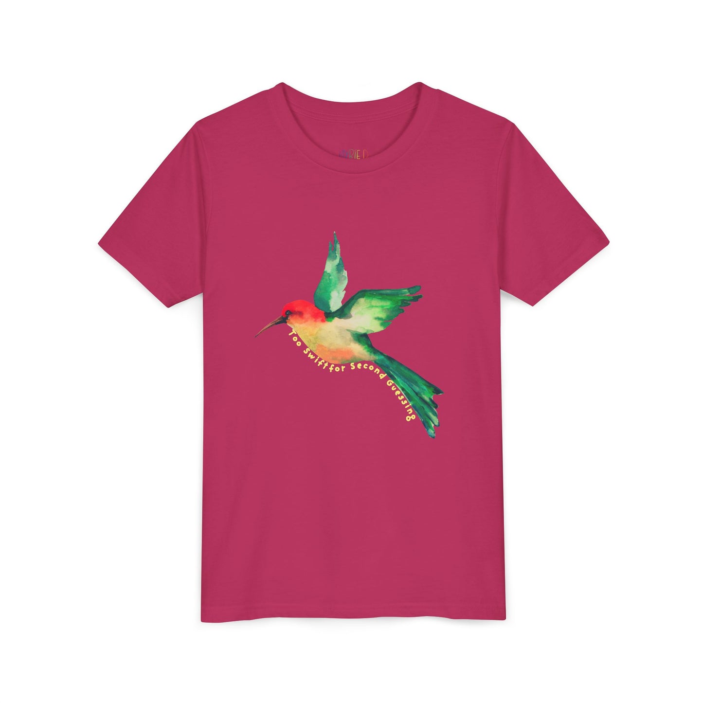 Youth Too Swift for Second Guessing Tee – Move Boldly, Think Brightly