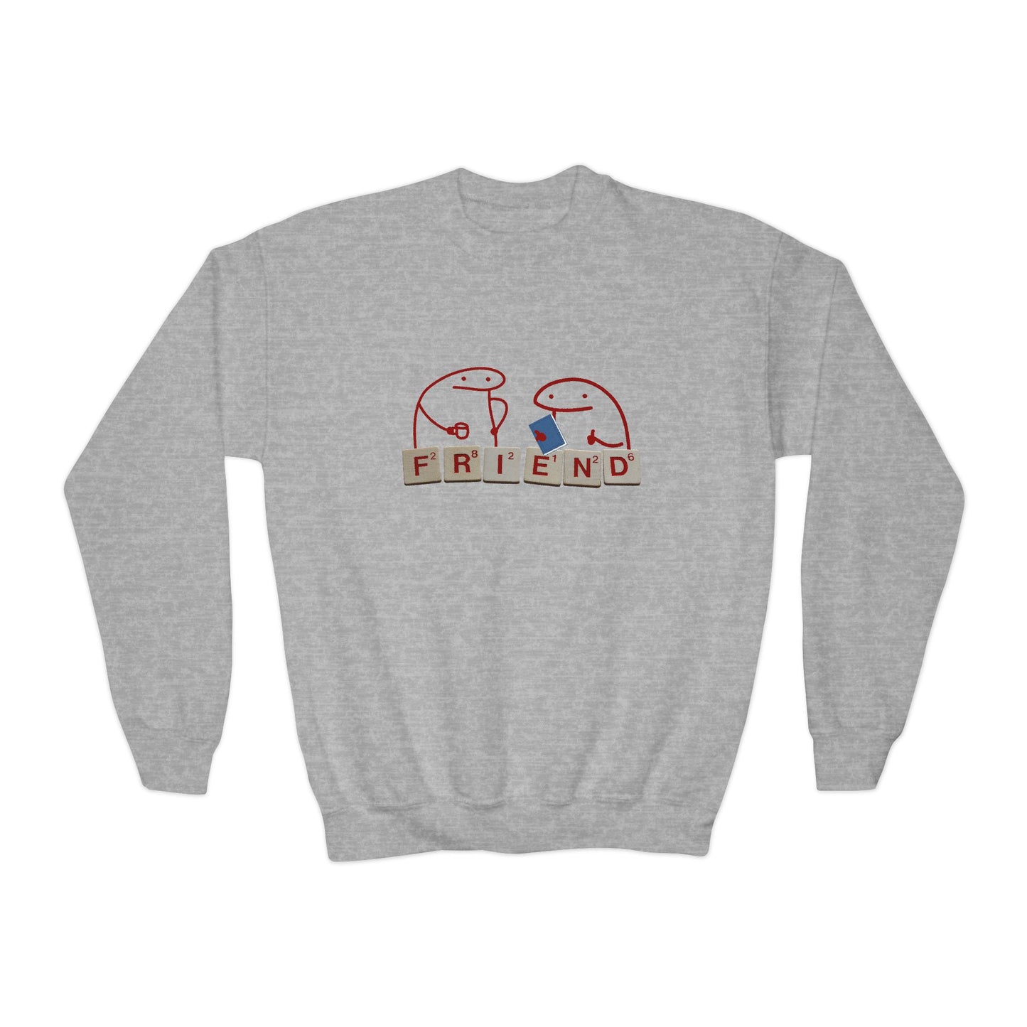 Youth Friendship Sweatshirt β Sharing Stories & Smiles