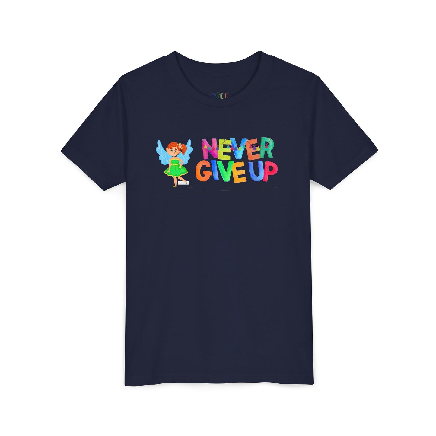 Youth Never Give Up Tee – Keep Going, Keep Growing