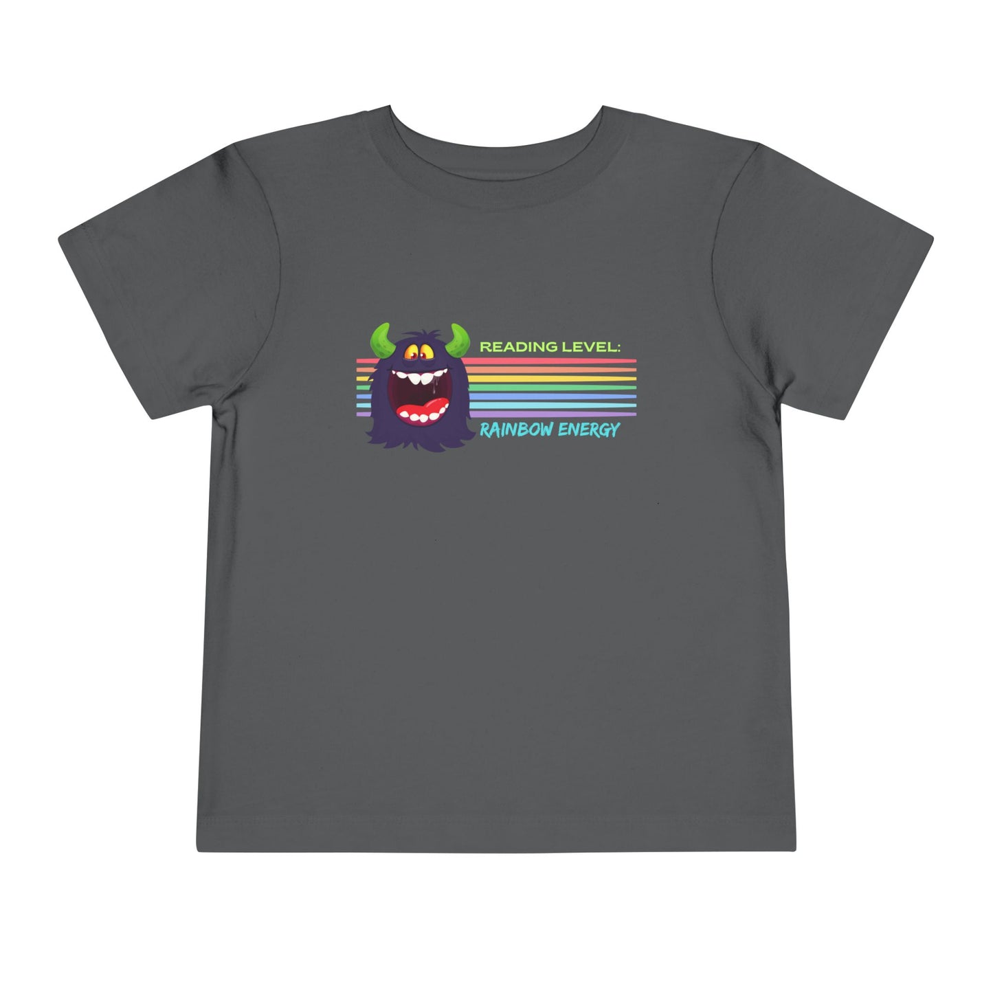 Toddler Reading Level: Rainbow Energy Tee
