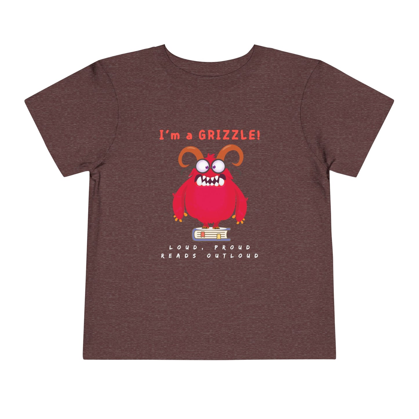 Toddler I’m a GRIZZLE! Loud and Proud Reader T-Shirt