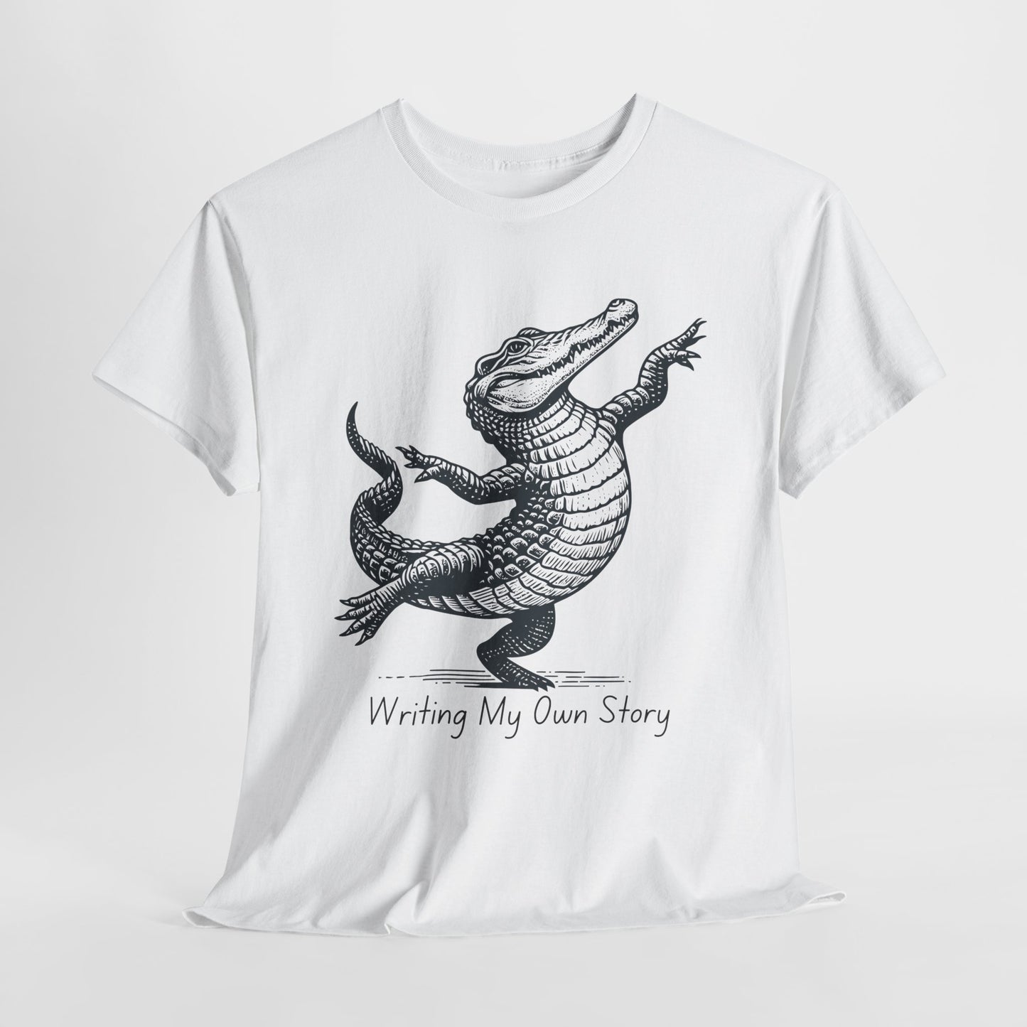 Teen/Adult Unisex Writing My Own Story Tee – Fiercely Independent, Boldly Bookish