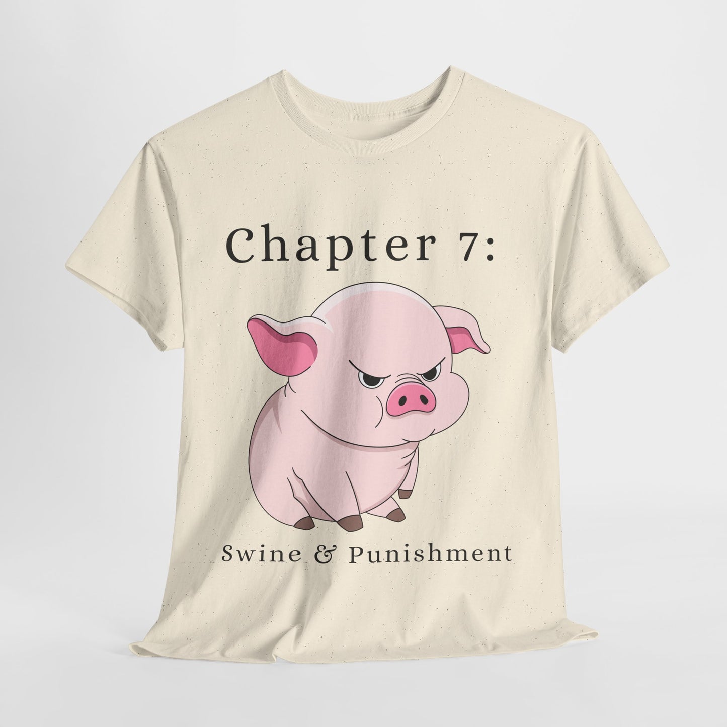 Teen/Adult Unisex Swine & Punishment Tee β Justice Served Snorty
