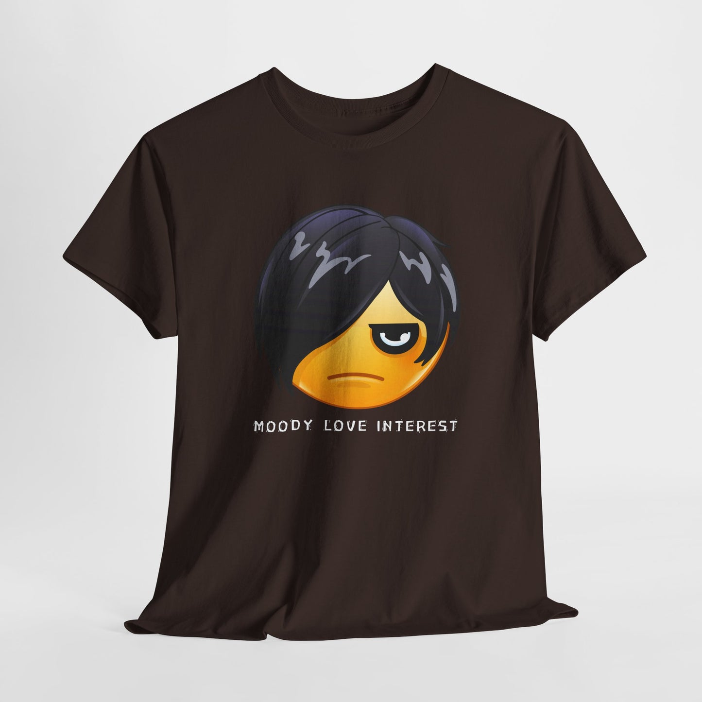 Teen/Adult Unisex Moody Love Interest Tee – Brood First, Kiss Later