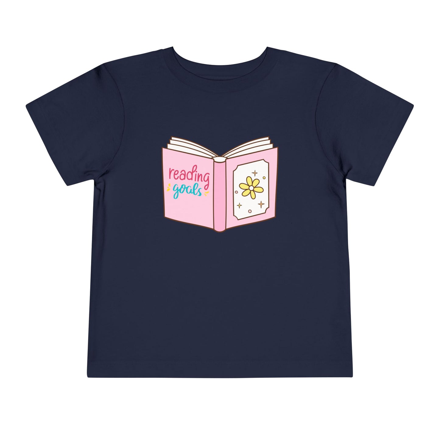 Toddler Reading Goals Tee – Sweet Style for Little Book Lovers