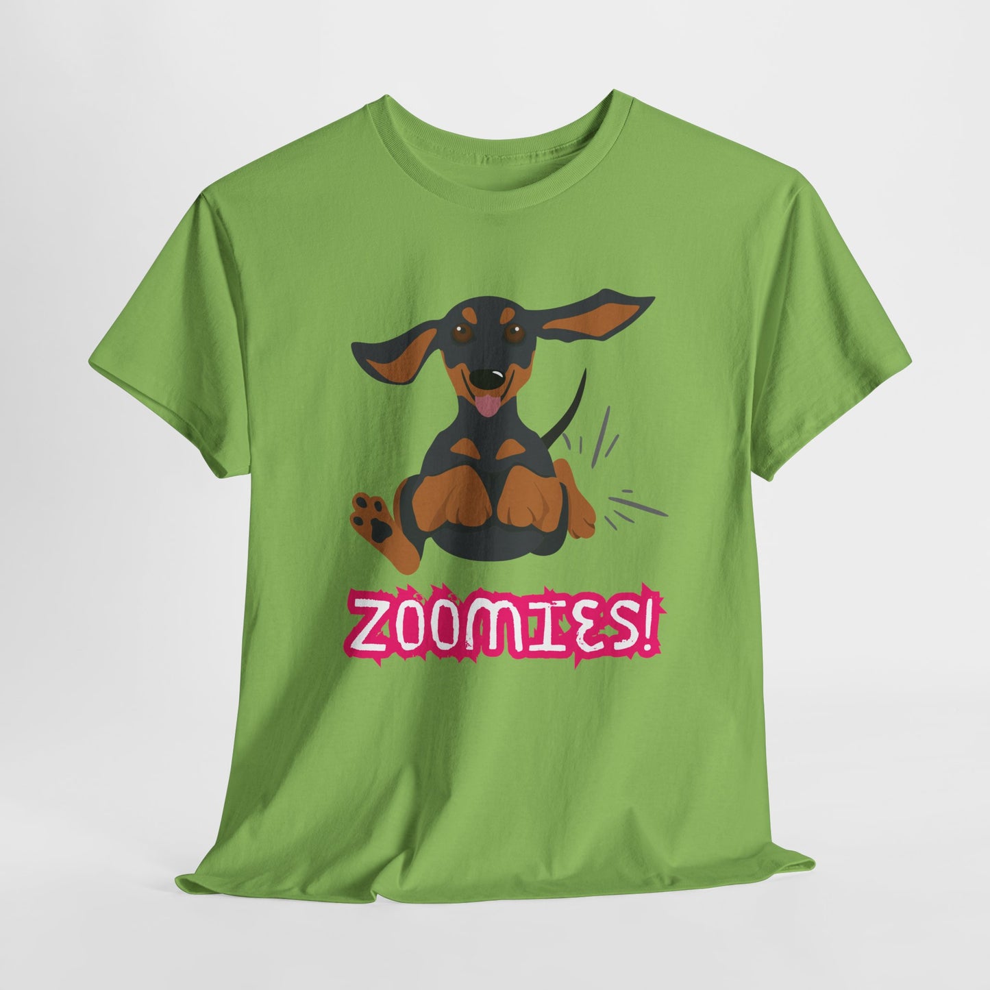 Teen/Adult Unisex Zoomies Tee – Powered by Pure Joy (and Maybe a Squeaky Toy)