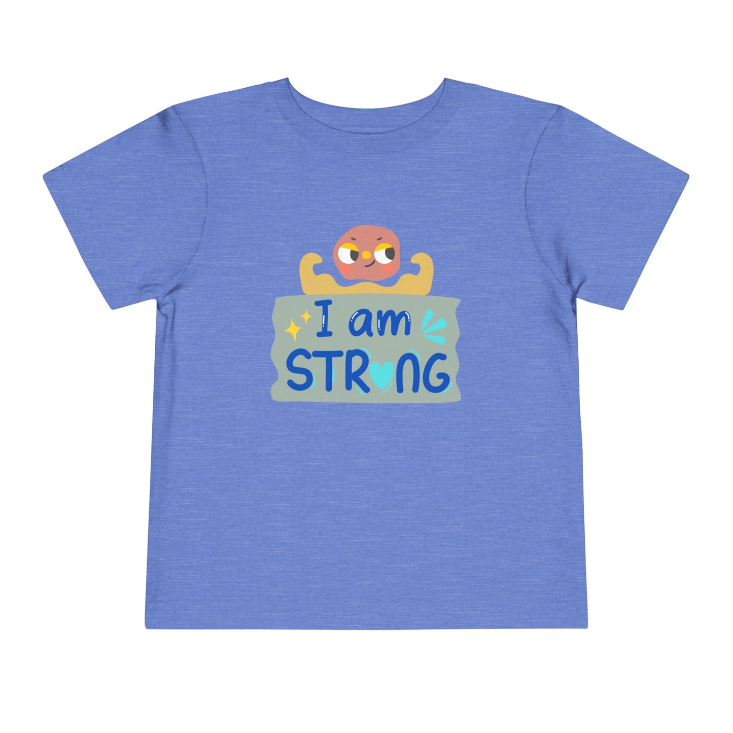Toddler I Am Strong Tee β Bold & Uplifting Shirt for Confident Kids