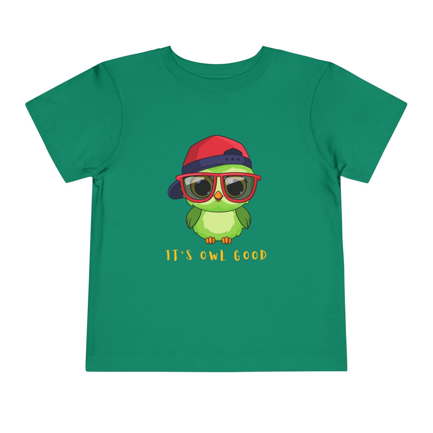 Toddler It’s Owl Good Tee – Cool Owl Shirt for Laid-Back Littles