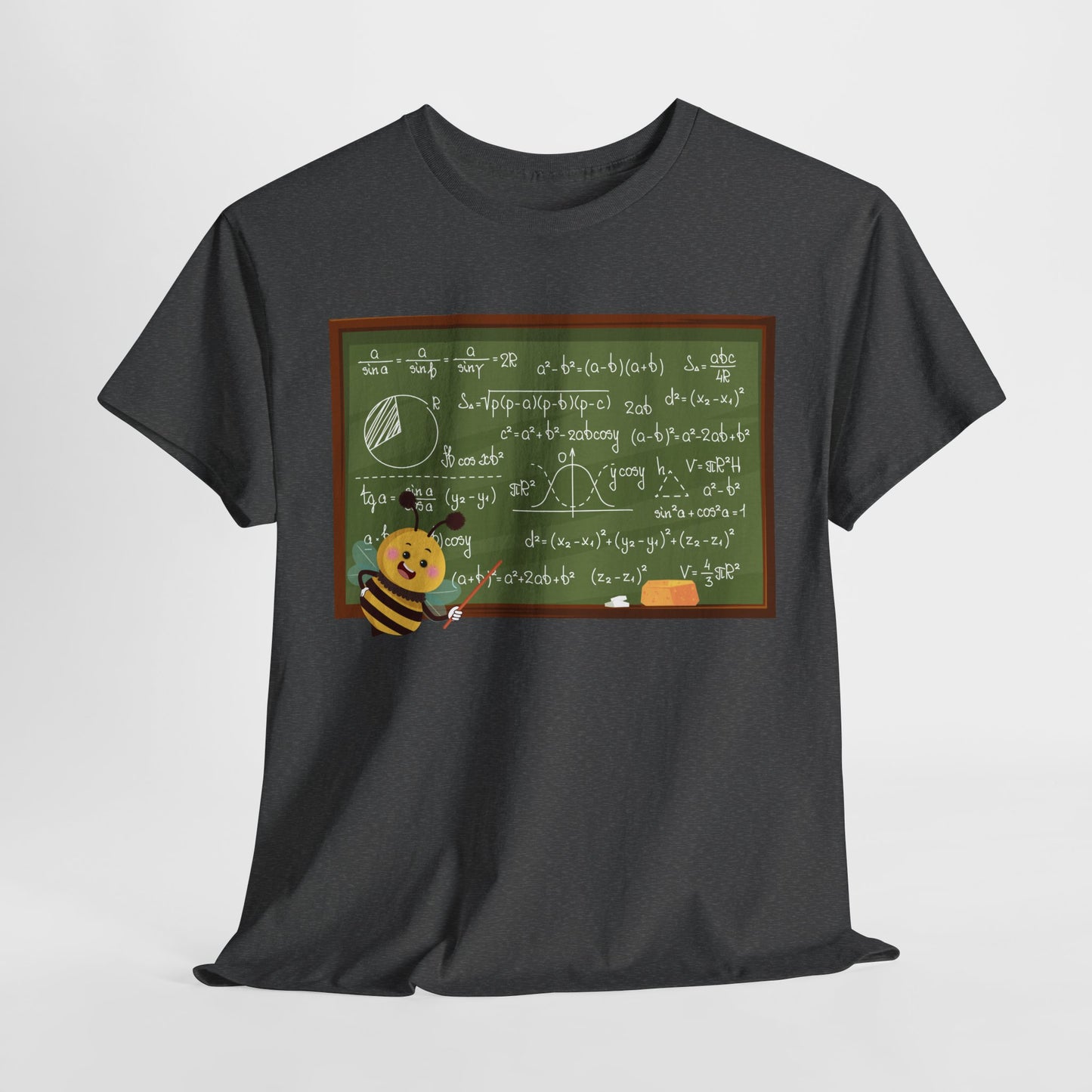 Teen/Adult Unisex Math Bee Tee – Buzz-Worthy Style for Teachers & STEM Fans
