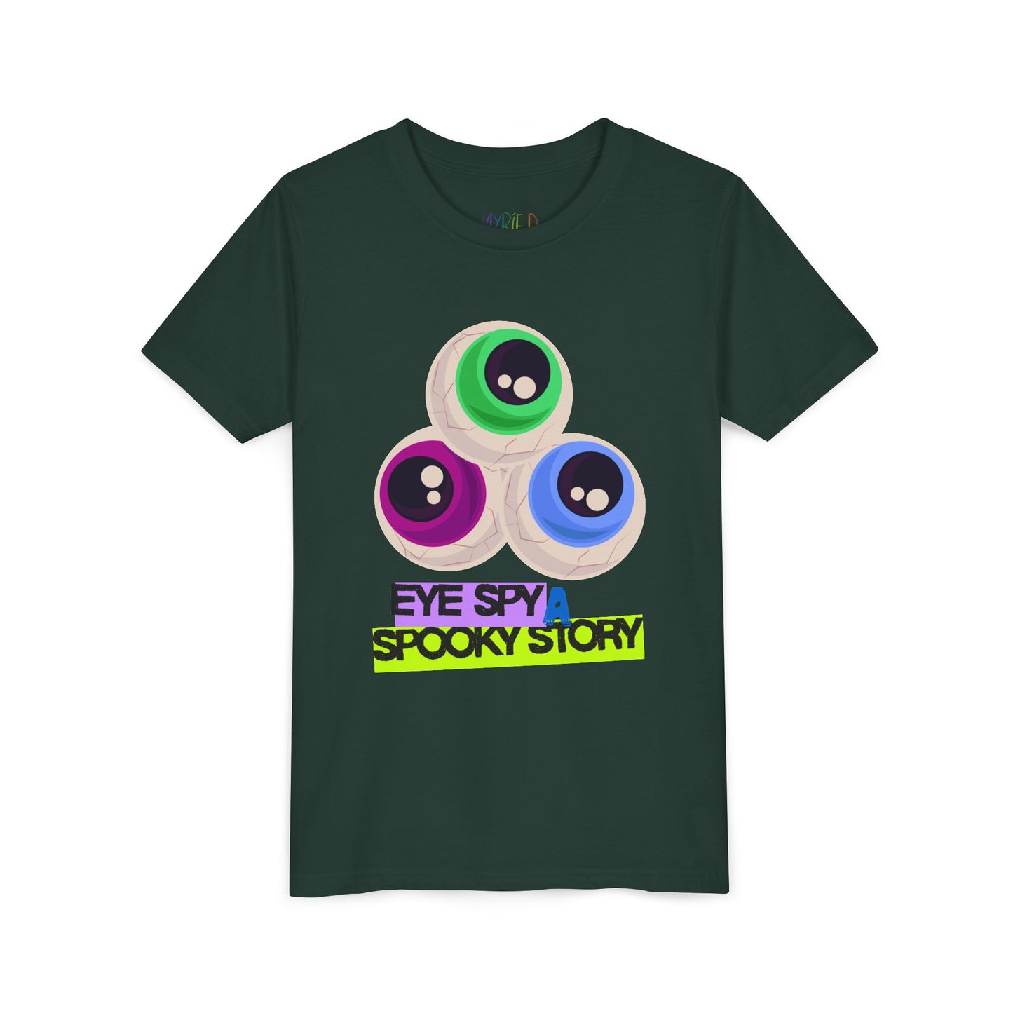 Youth Eye Spy a Spooky Story T-Shirt