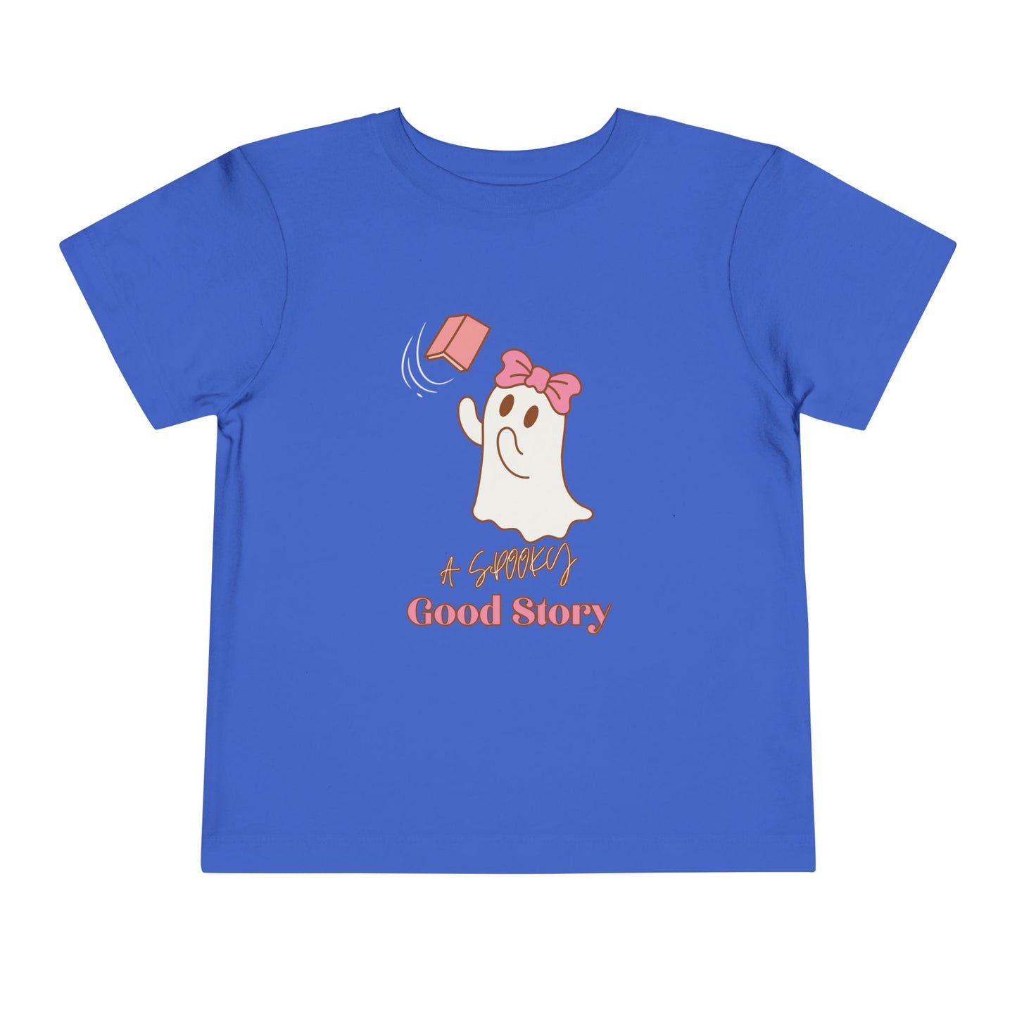 Toddler A Spooky Good Story Tee β Cute Halloween Ghost Reading Shirt