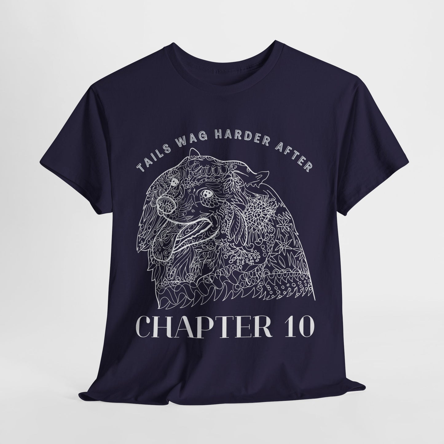 Teen/Adult Unisex – Chapter 10 Tee – Dog Lovers & Bookworms Unite