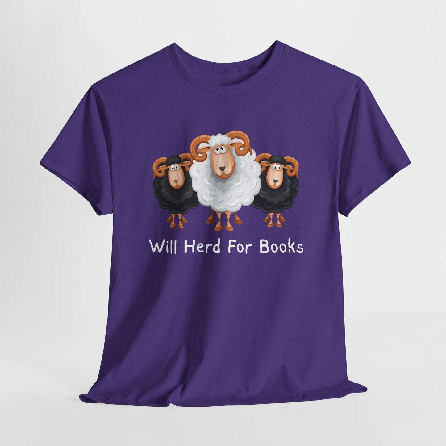 Teen/Adult Unisex Will Herd for Books Tee – Flock to Fiction