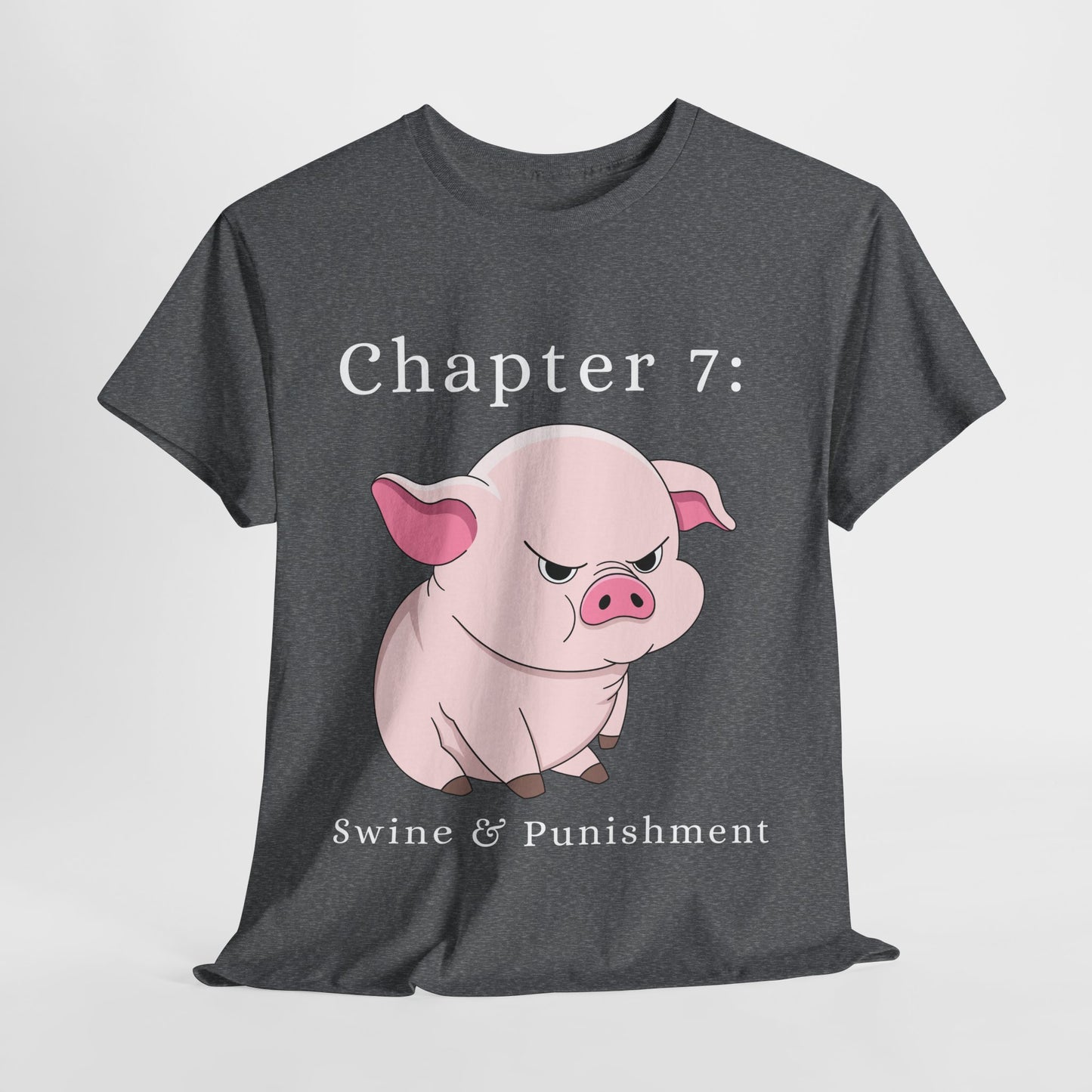 Teen/Adult Unisex Swine & Punishment Tee β Justice Served Snorty
