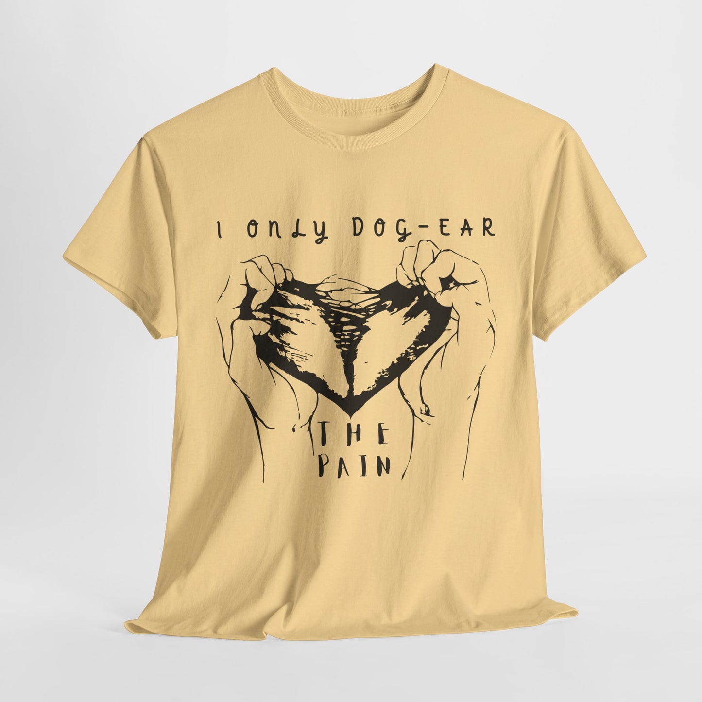 Teen/Adult Unisex Tee β I Only Dog-Ear the Pain