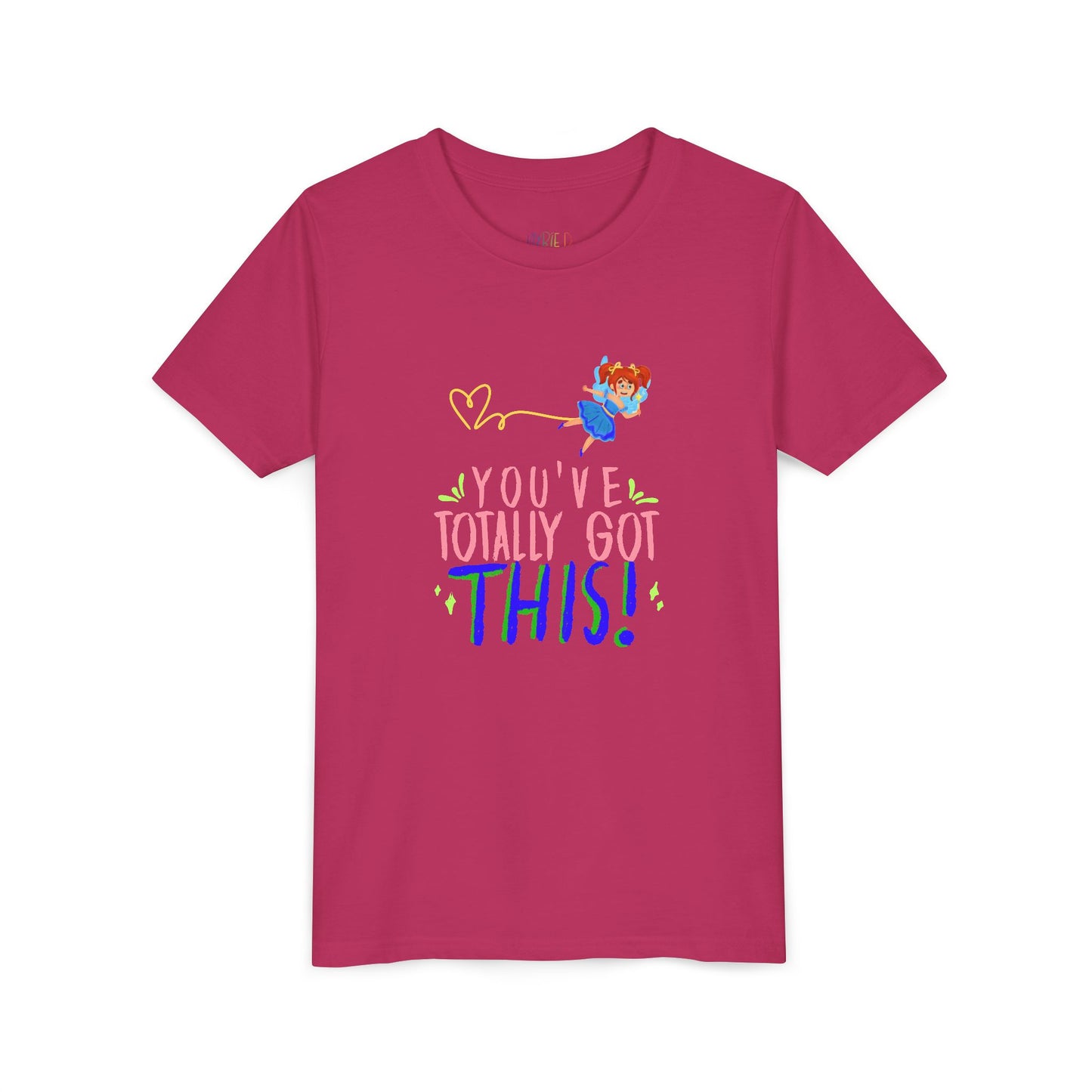 Youth You’ve Totally Got This! Tee – Wings Out, Confidence Up
